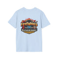 Firefighters Graphic T-Shirt — "We're Basically Plumbers" Firefighter Gift