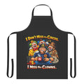 Apron — "I Don’t Miss the Circus, I Miss the Clowns" Funny Chef Apron for BBQs & Gifts