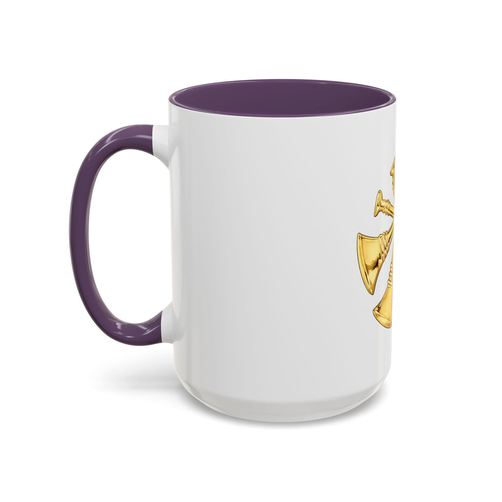 Deputy/Assistant Fire Chief Accent Coffee Mug — Firefighter Rank Insignia (11/15 oz)