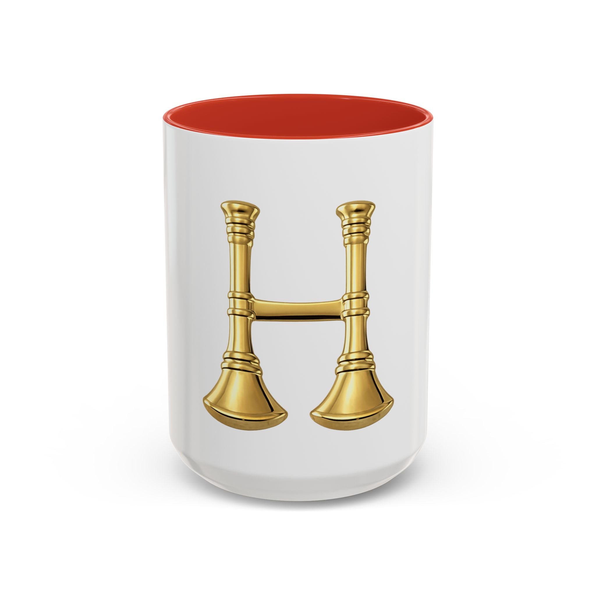 Fire Captain Accent Coffee Mug — Fire Captain Rank Emblem (11/15 oz)