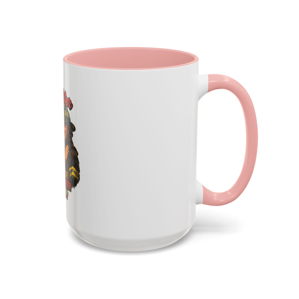 Firefighter Mom Coffee Mug — "Part Pride, Part Strength, All Love" (11/15oz)
