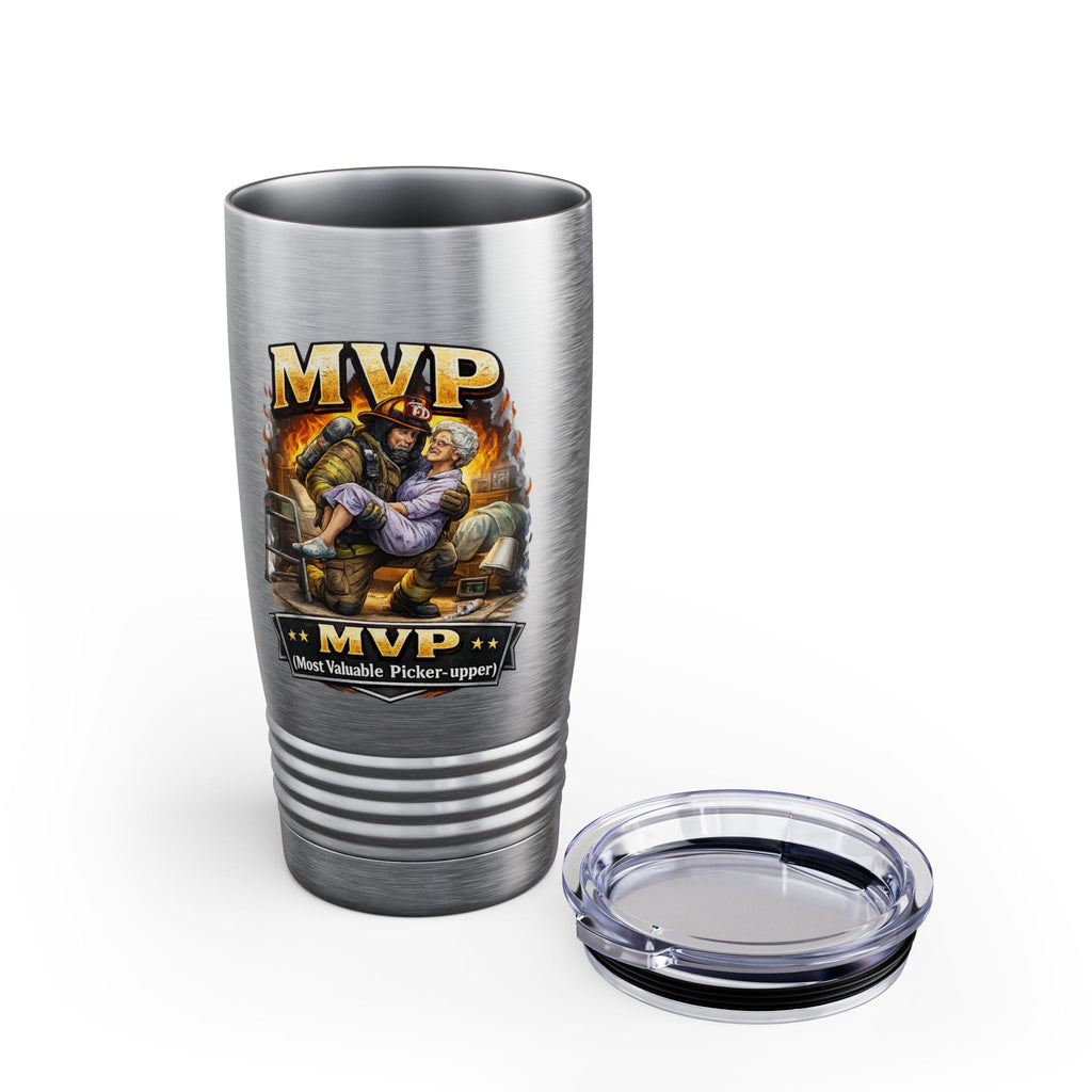 Firefighter 'I Pick People Up Off The Floor' 20oz Tumbler