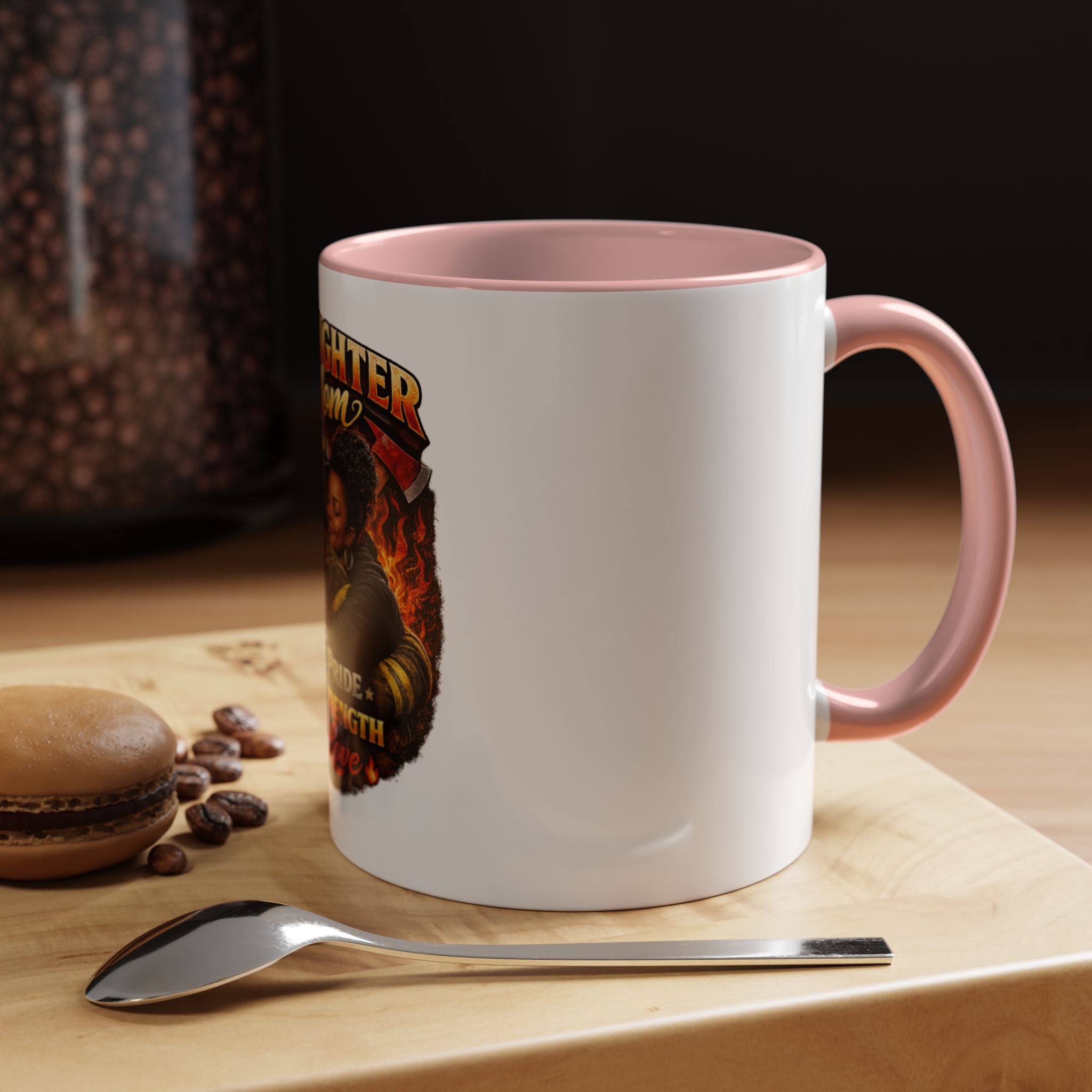 Firefighter Mom Coffee Mug — "Part Pride, Part Strength, All Love" (11/15oz)