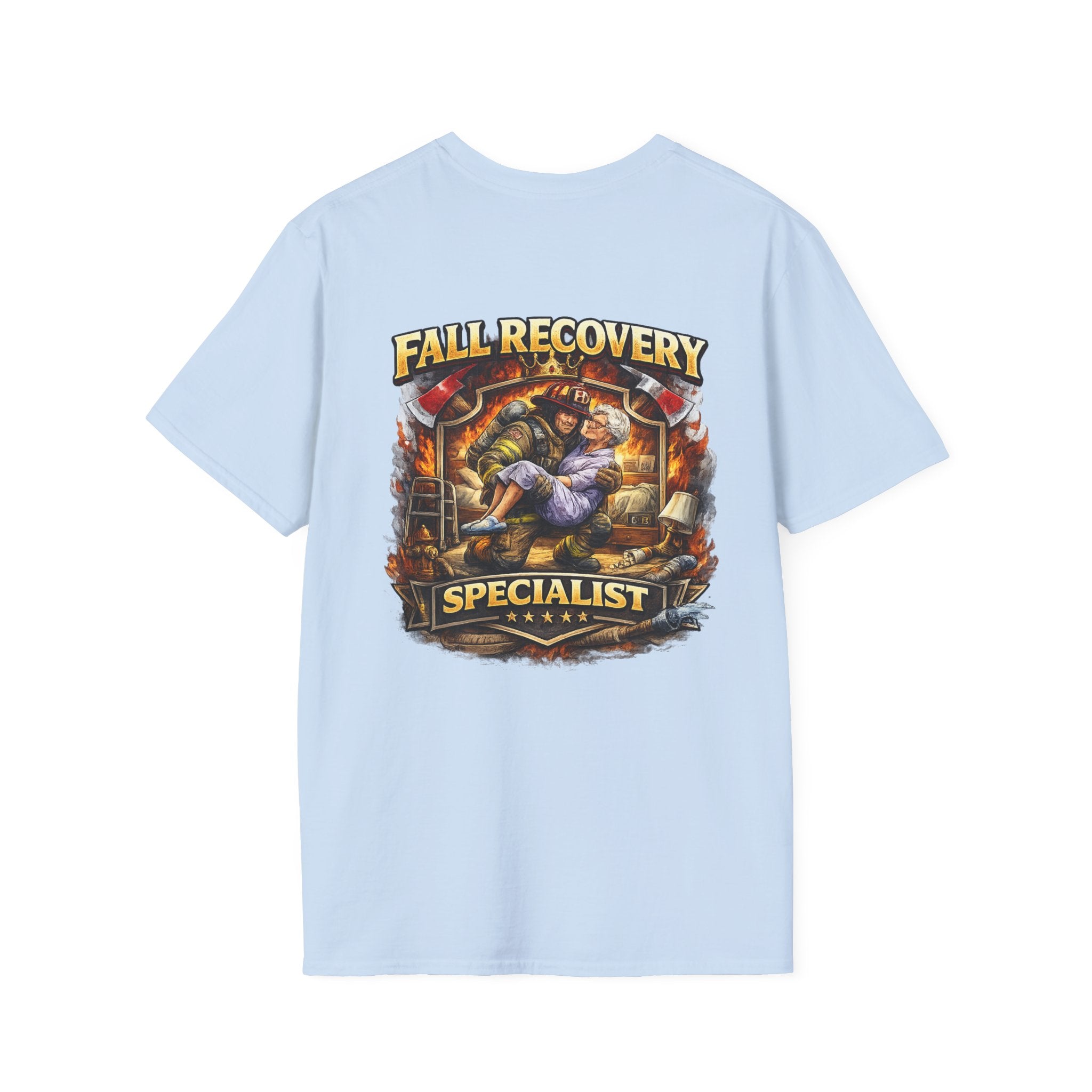 Fall Recovery Specialist T‑Shirt — Rescue & Recovery Worker Tee