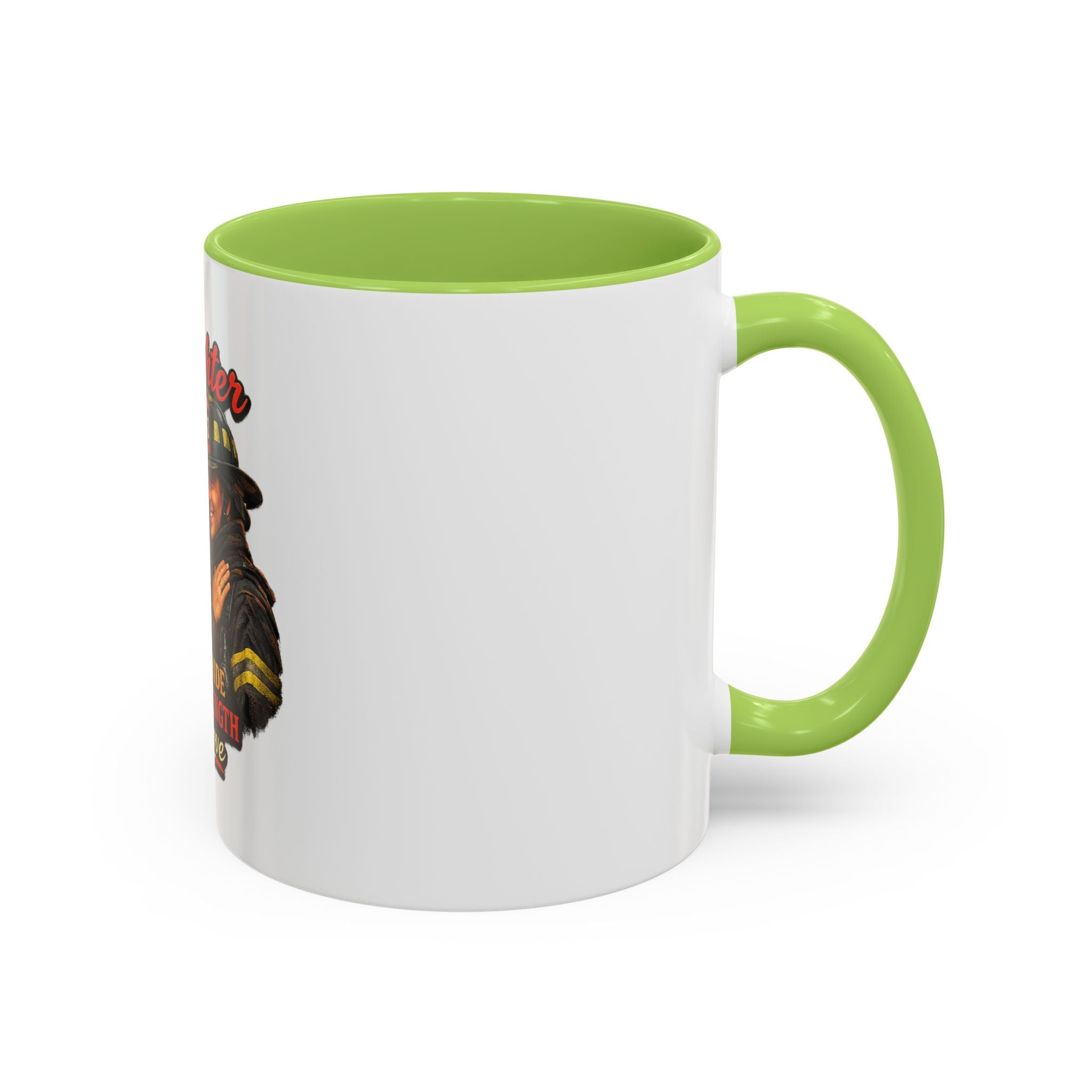 Firefighter Mom Coffee Mug — "Part Pride, Part Strength, All Love" (11/15oz)