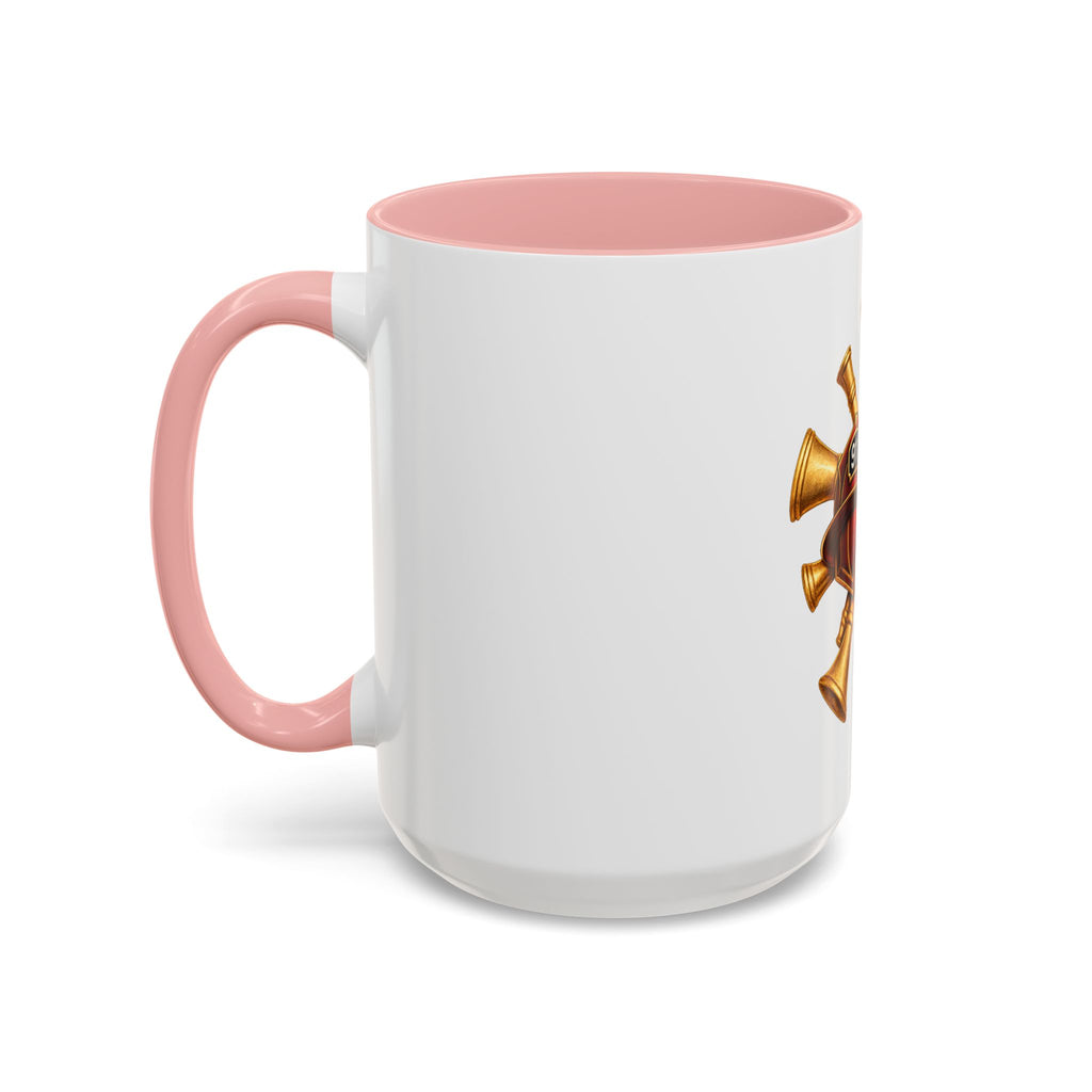 Fire Chief EMS & Firefighter Maltese Cross Coffee Mug — 911 Rescue Medical Emblem Accent Mug