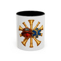 Fire Chief EMS & Firefighter Maltese Cross Coffee Mug — 911 Rescue Medical Emblem Accent Mug