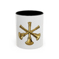 Fire Deputy Chief Accent Coffee Mug — Fire Division Chief Rank Graphic (11/15oz)