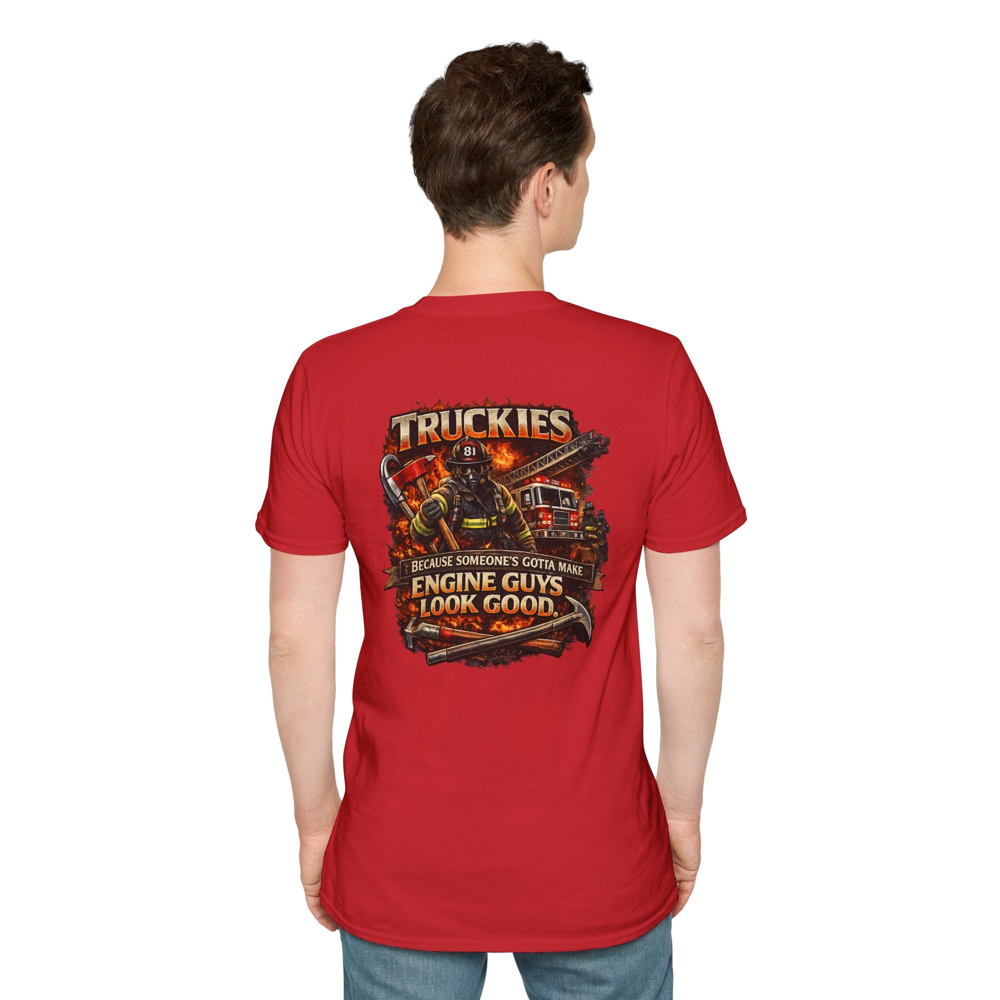 Truckies T-Shirt — "Truckies: because someone’s gotta make the engine guys look good."