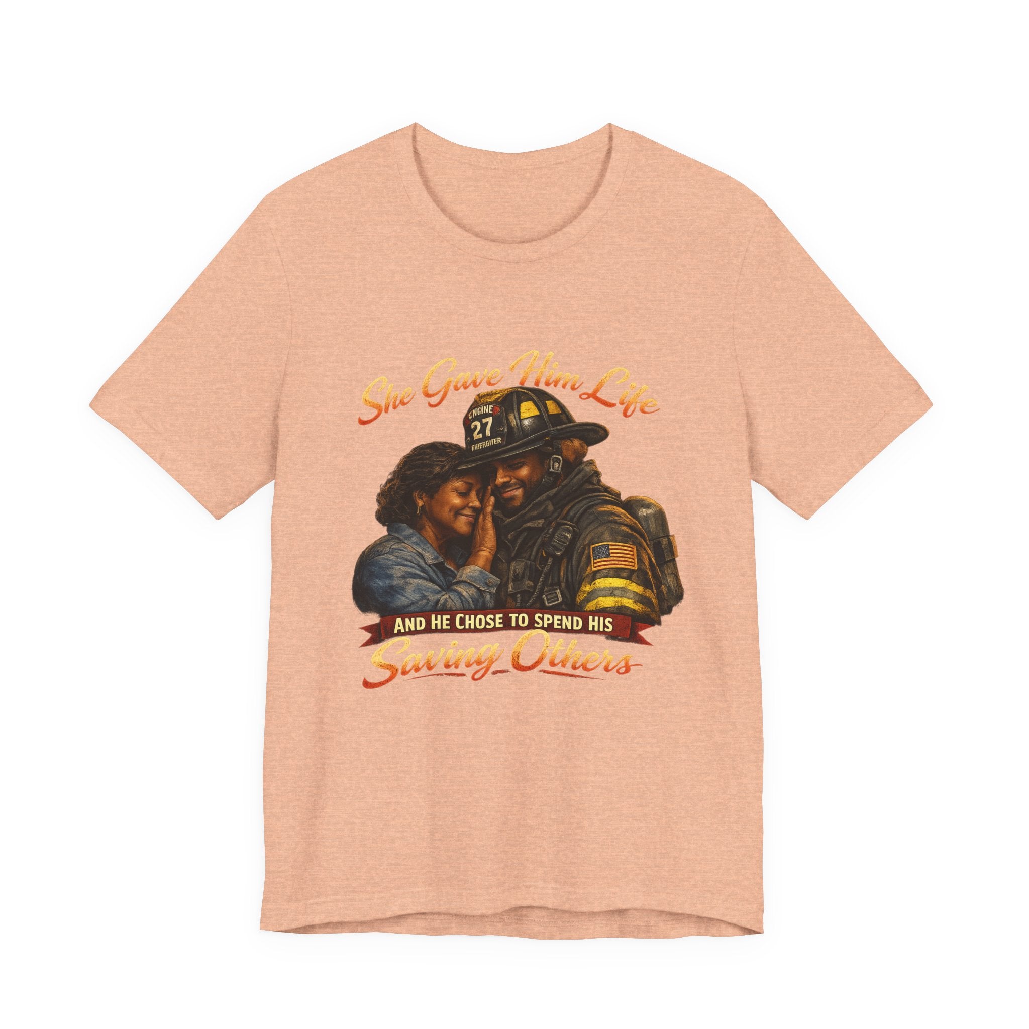 "She Gave Him Life and He Chose to Spend His Saving Others"   Firefighter Mom's Tribute