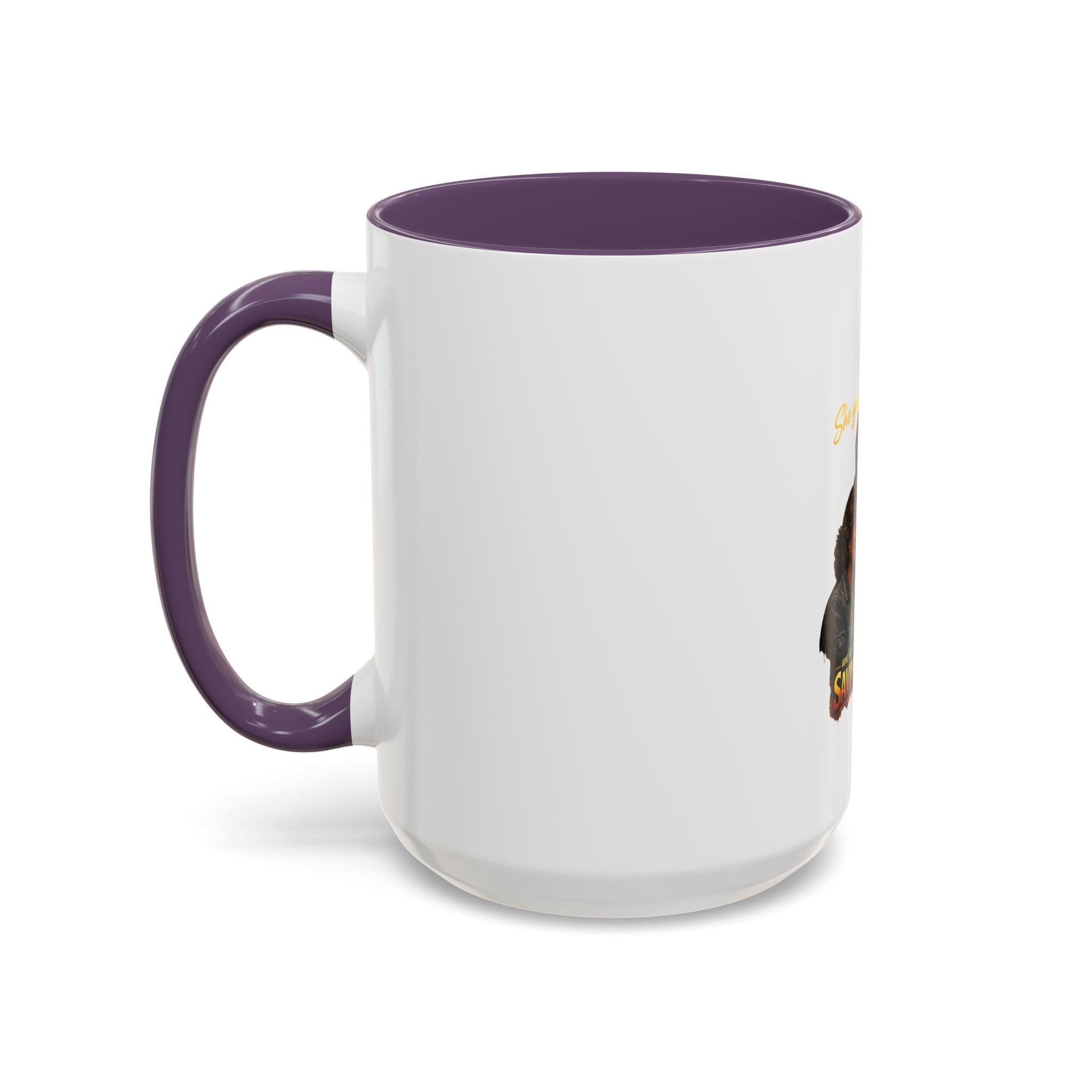 Firefighter Coffee Mug — "She Gave Him Life... He Chose to Spend It Saving Others" Tribute
