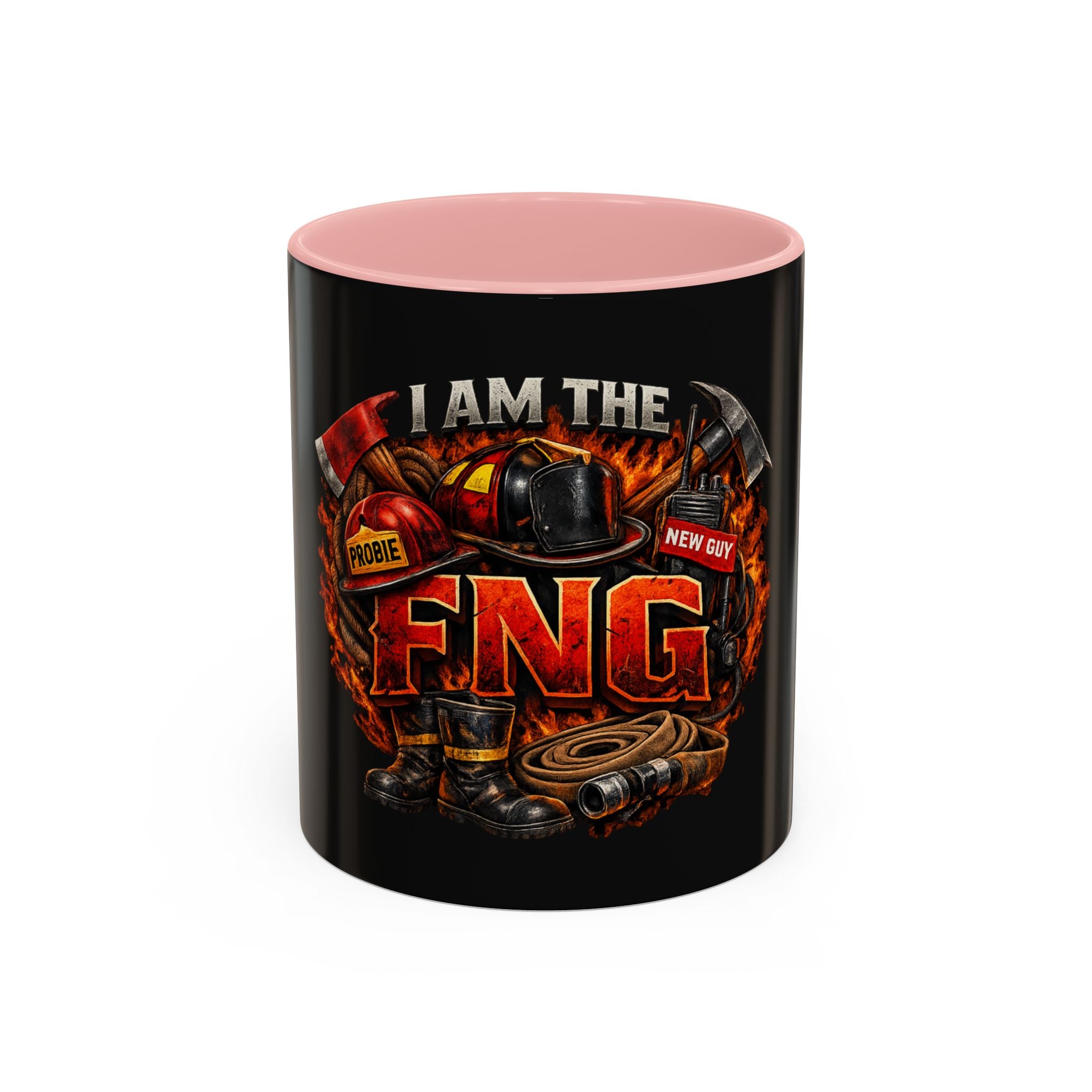 I Am The FNG Coffee Mug — Firefighter New Guy 11/15oz Accent Mug