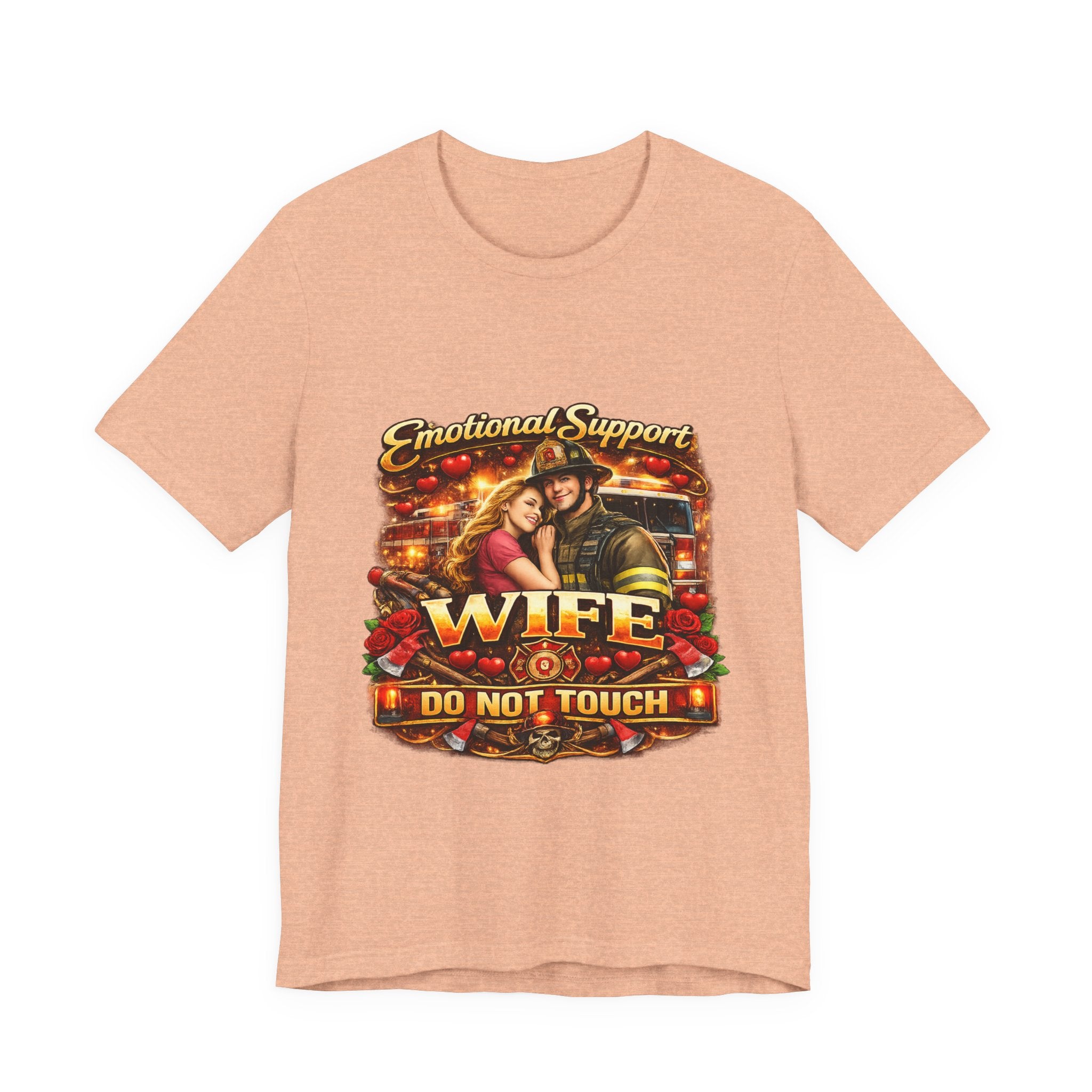 Emotional Support Wife T-Shirt – "Do Not Touch" Graphic Tee