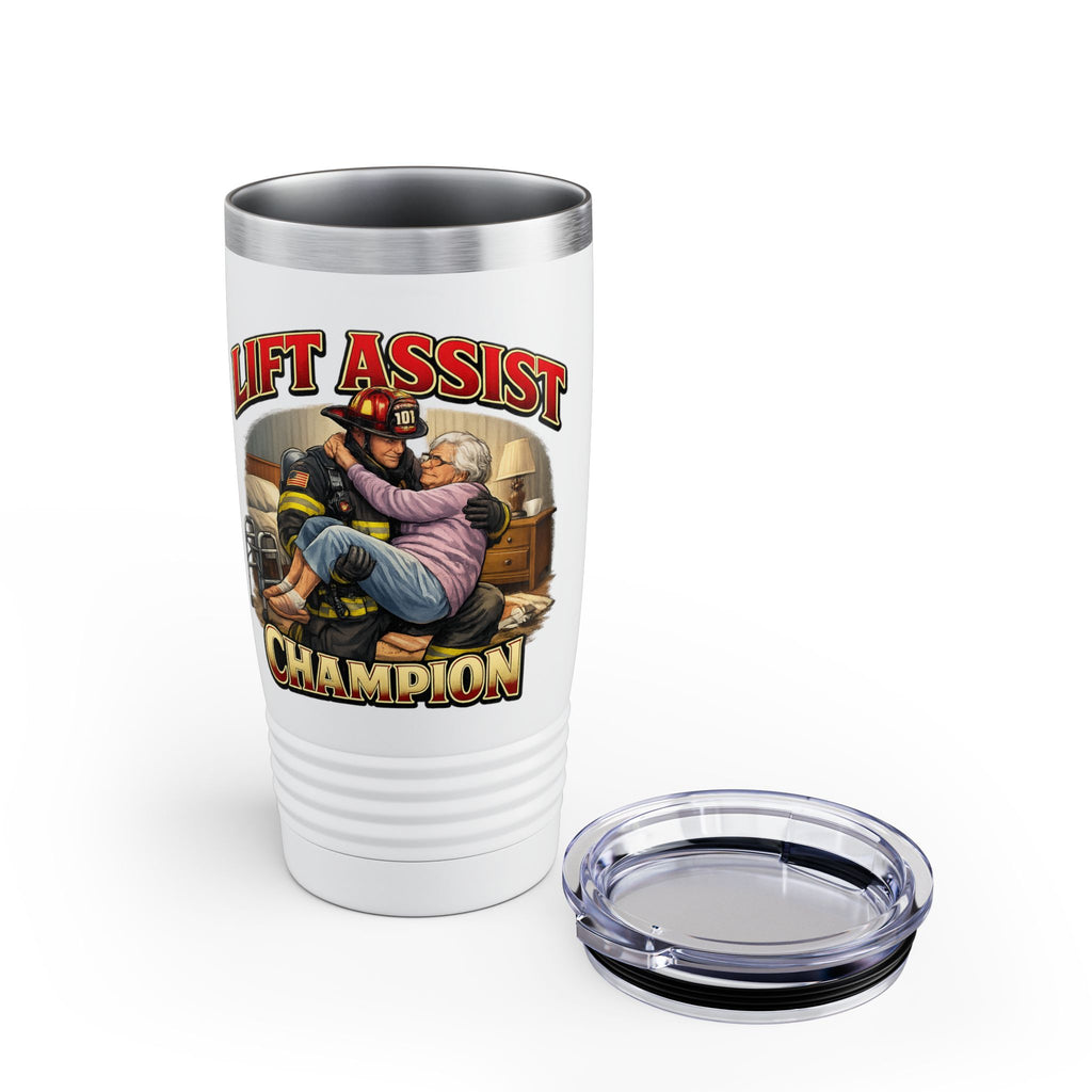Lift Assist Champion 20oz Tumbler – Firefighter Caregiver Tribute