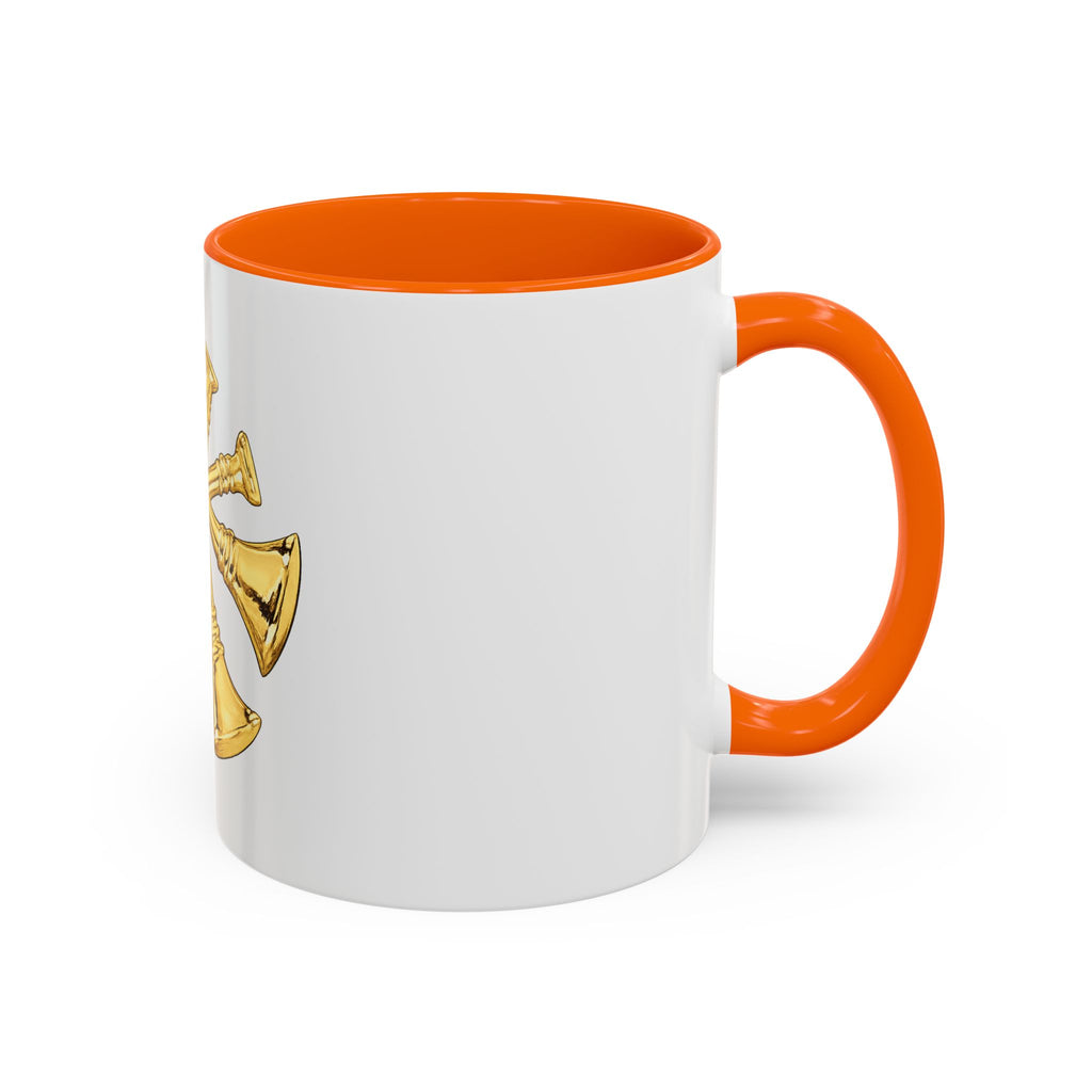 Deputy/Assistant Fire Chief Accent Coffee Mug — Firefighter Rank Insignia (11/15 oz)