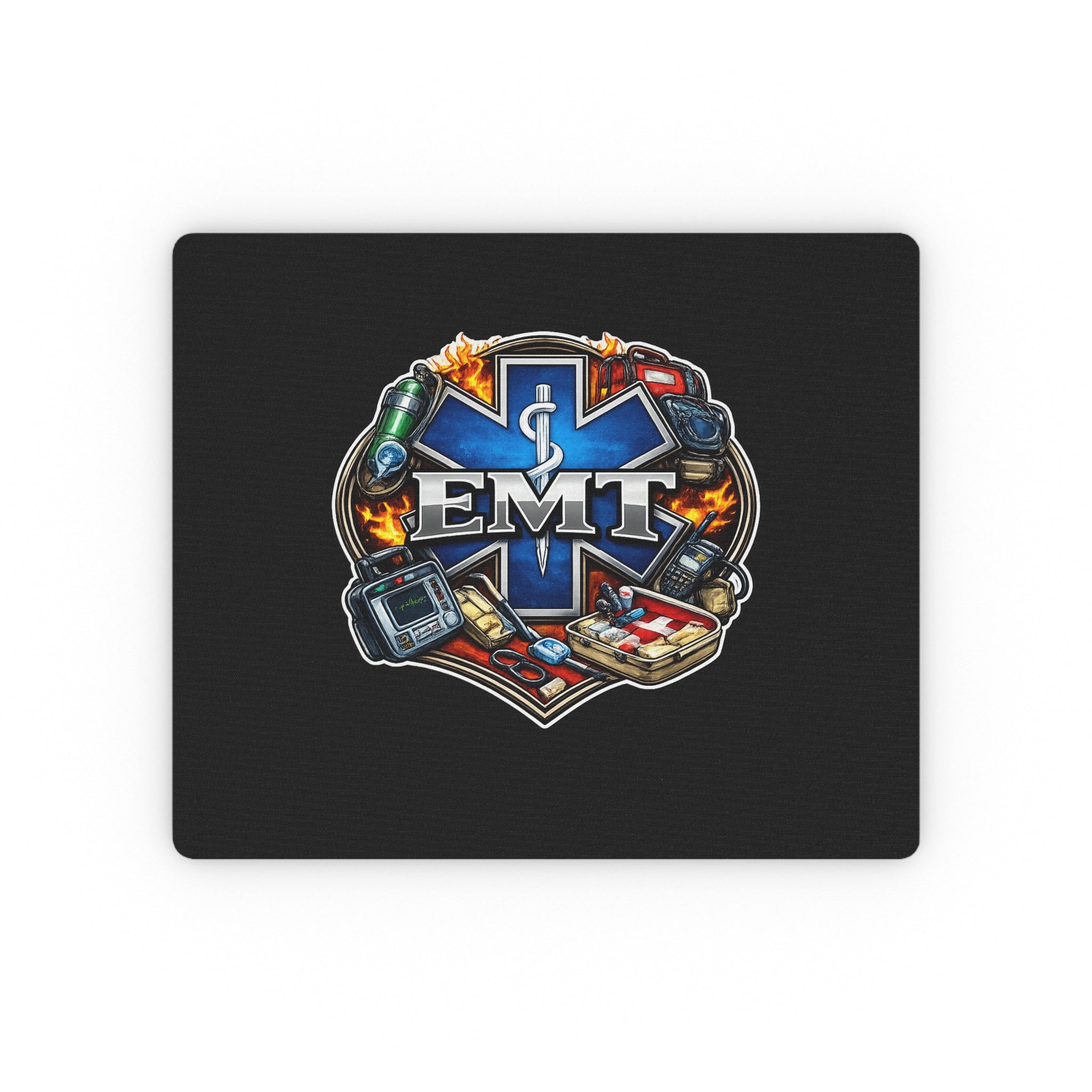 EMT Medical Gear Mouse Pad - Emergency Medic Desk Mat