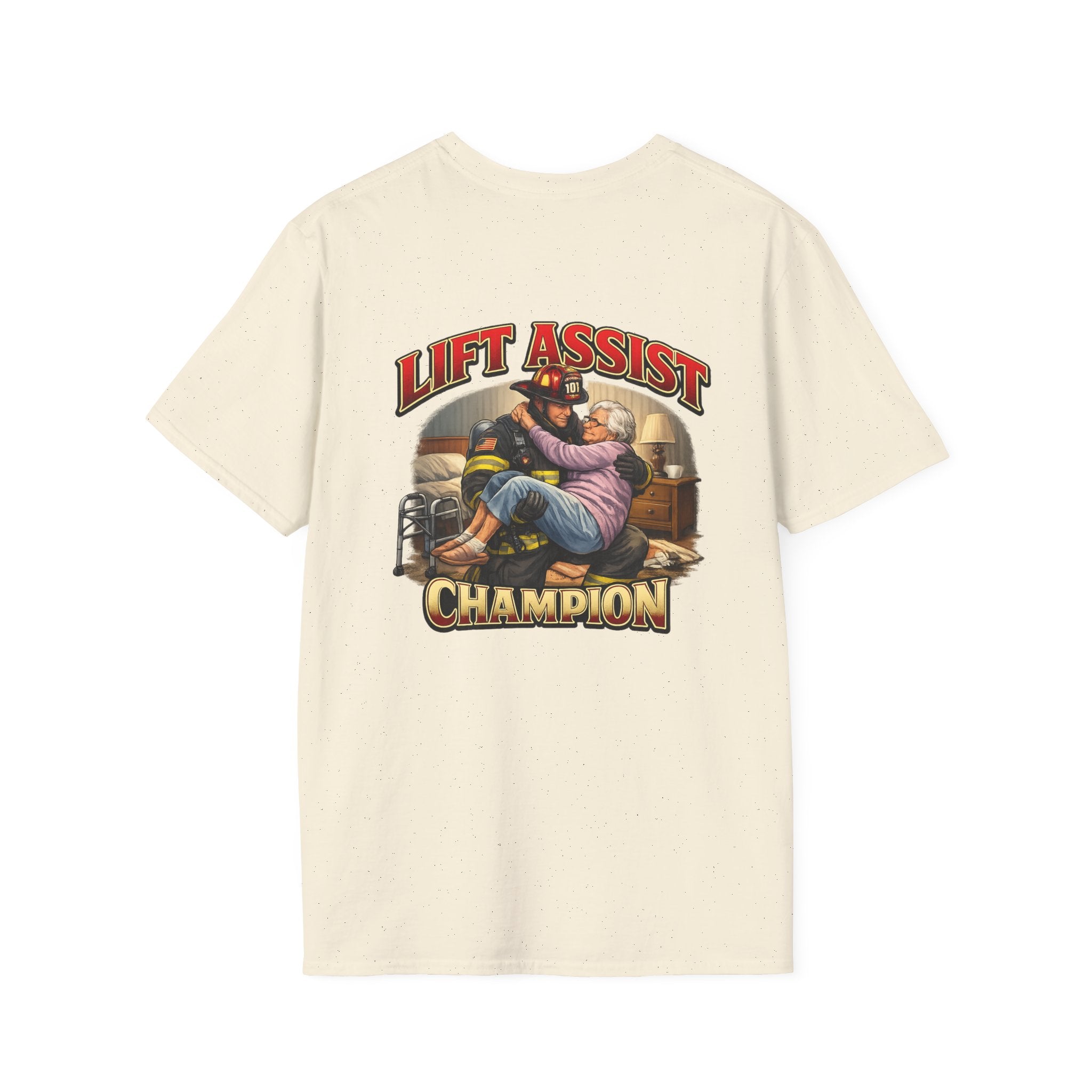 Lift Assist Champion Firefighter T-Shirt