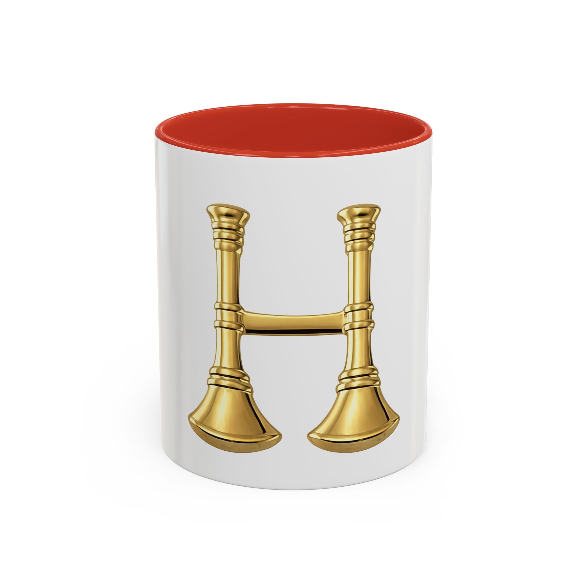 Fire Captain Accent Coffee Mug — Fire Captain Rank Emblem (11/15 oz)