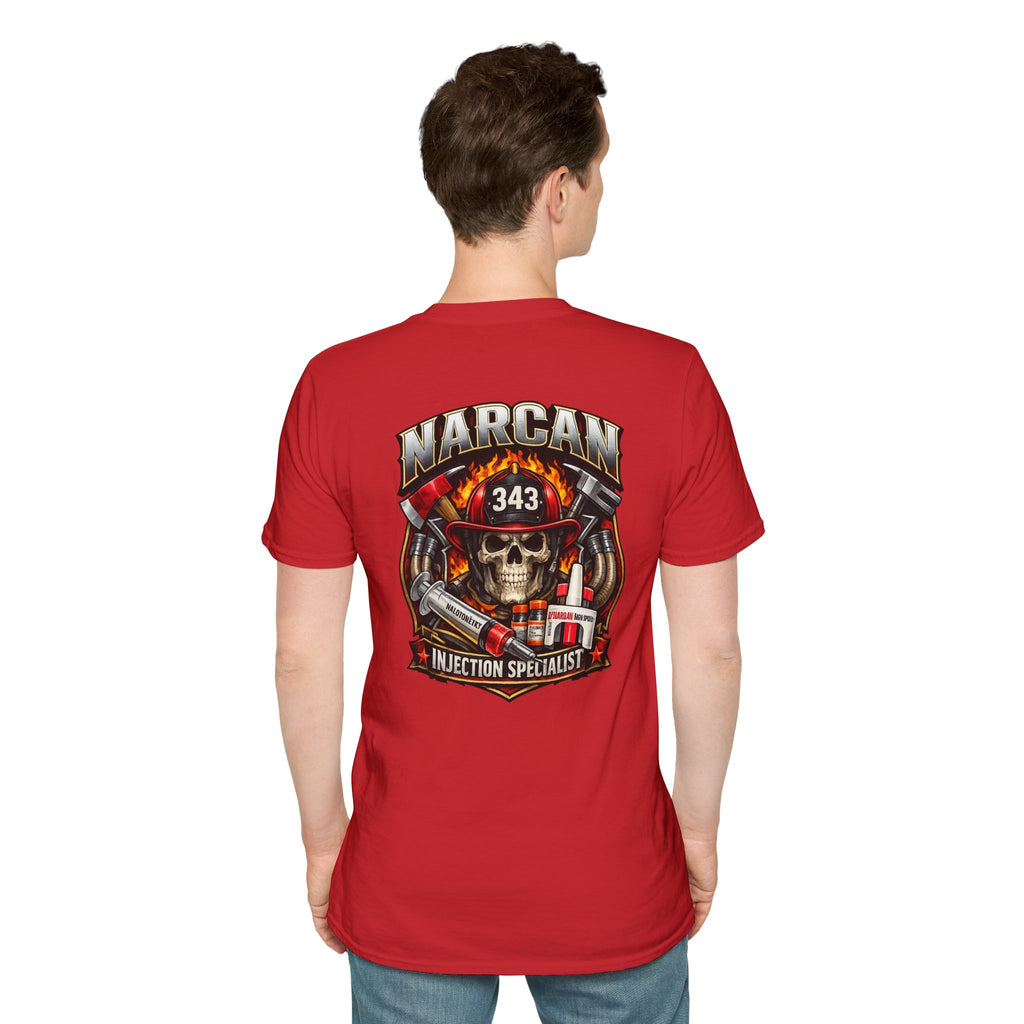 Narcan Injection Specialist Firefighter T-Shirt
