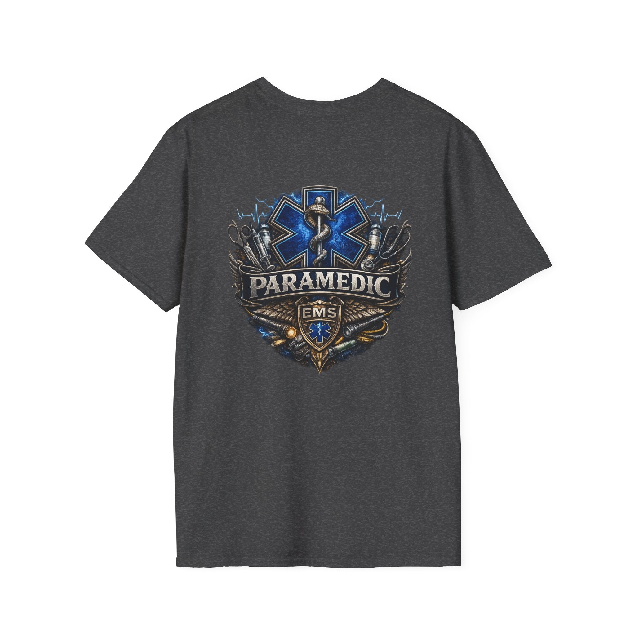 Paramedic EMS Badge T-Shirt — EMS Star of Life