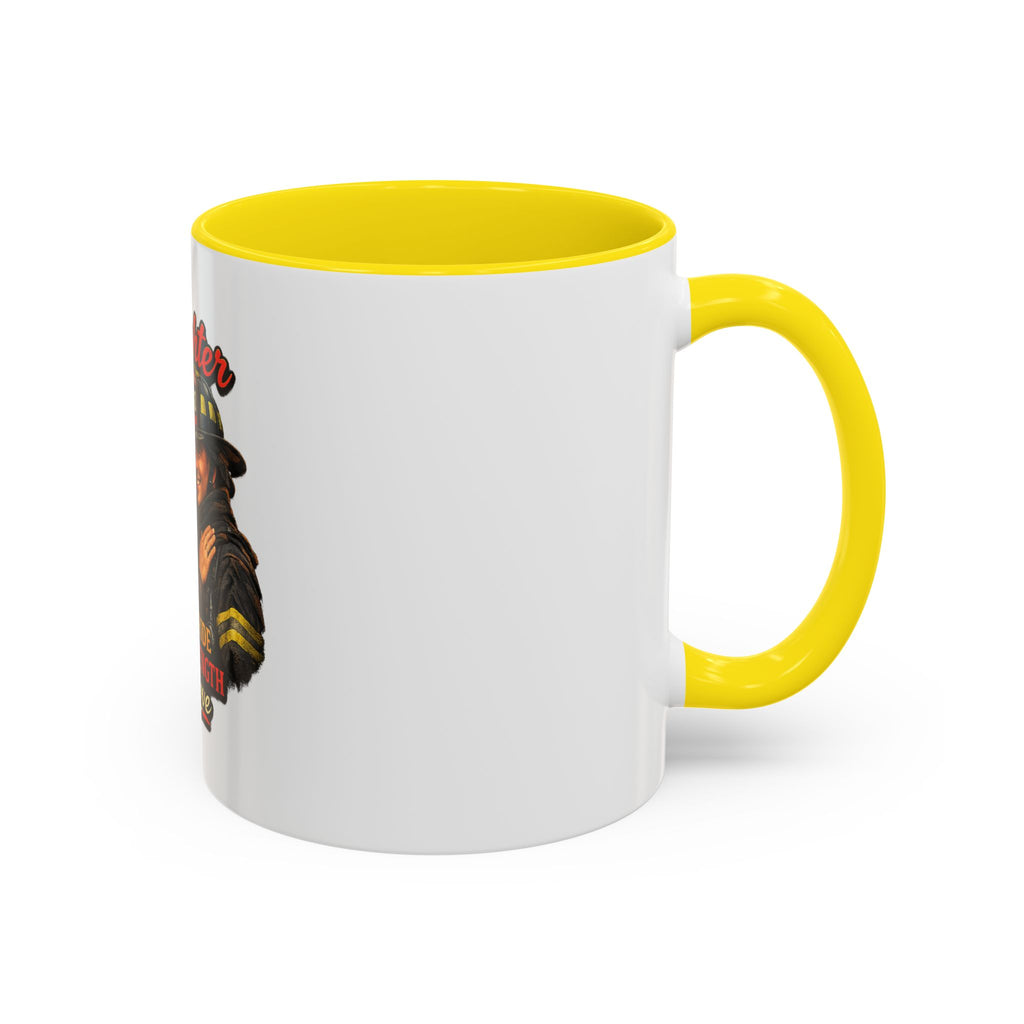 Firefighter Mom Coffee Mug — "Part Pride, Part Strength, All Love" (11/15oz)