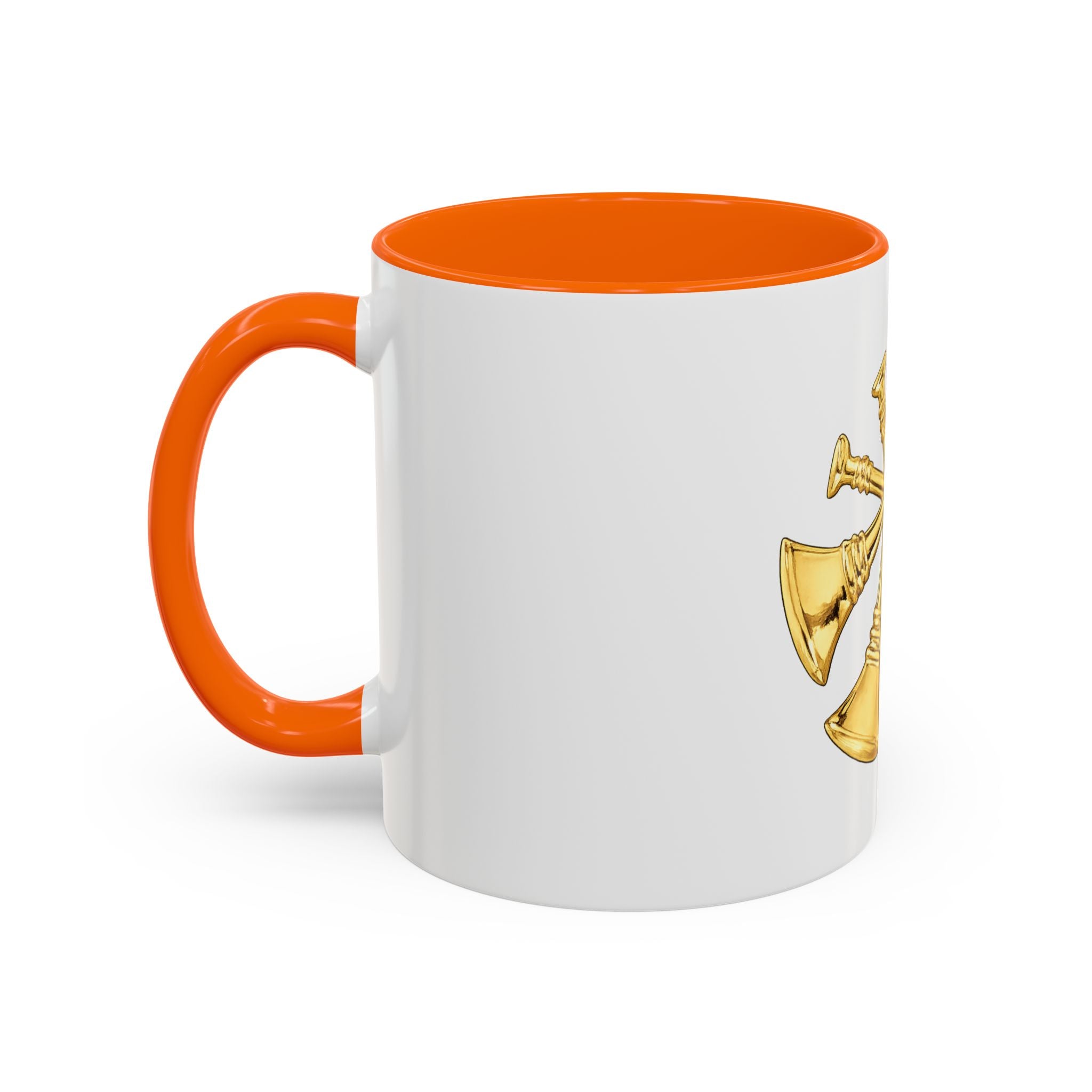 Deputy/Assistant Fire Chief Accent Coffee Mug — Firefighter Rank Insignia (11/15 oz)