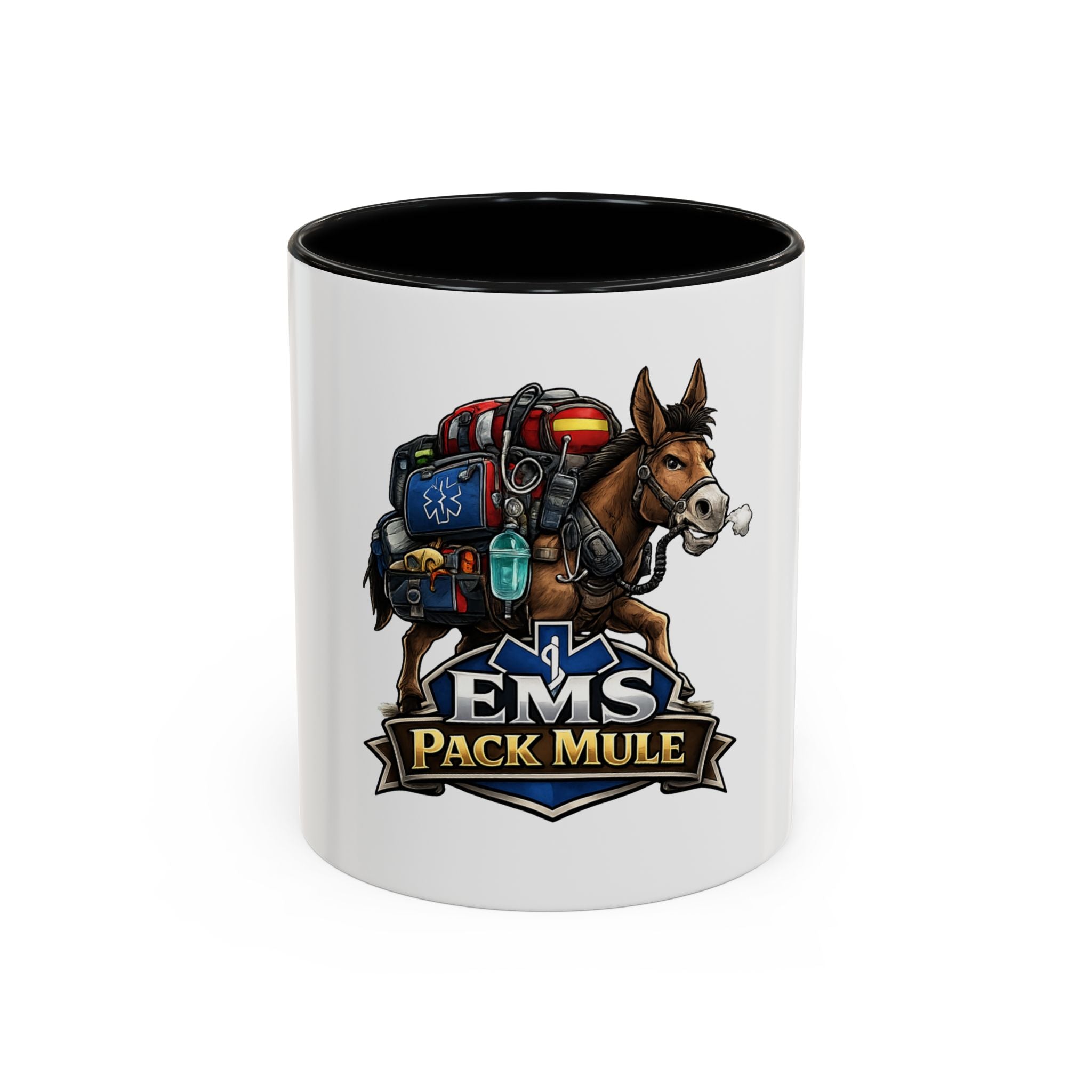 EMS Pack Mule Coffee Mug — Funny Paramedic EMT Gift (11/15 oz)