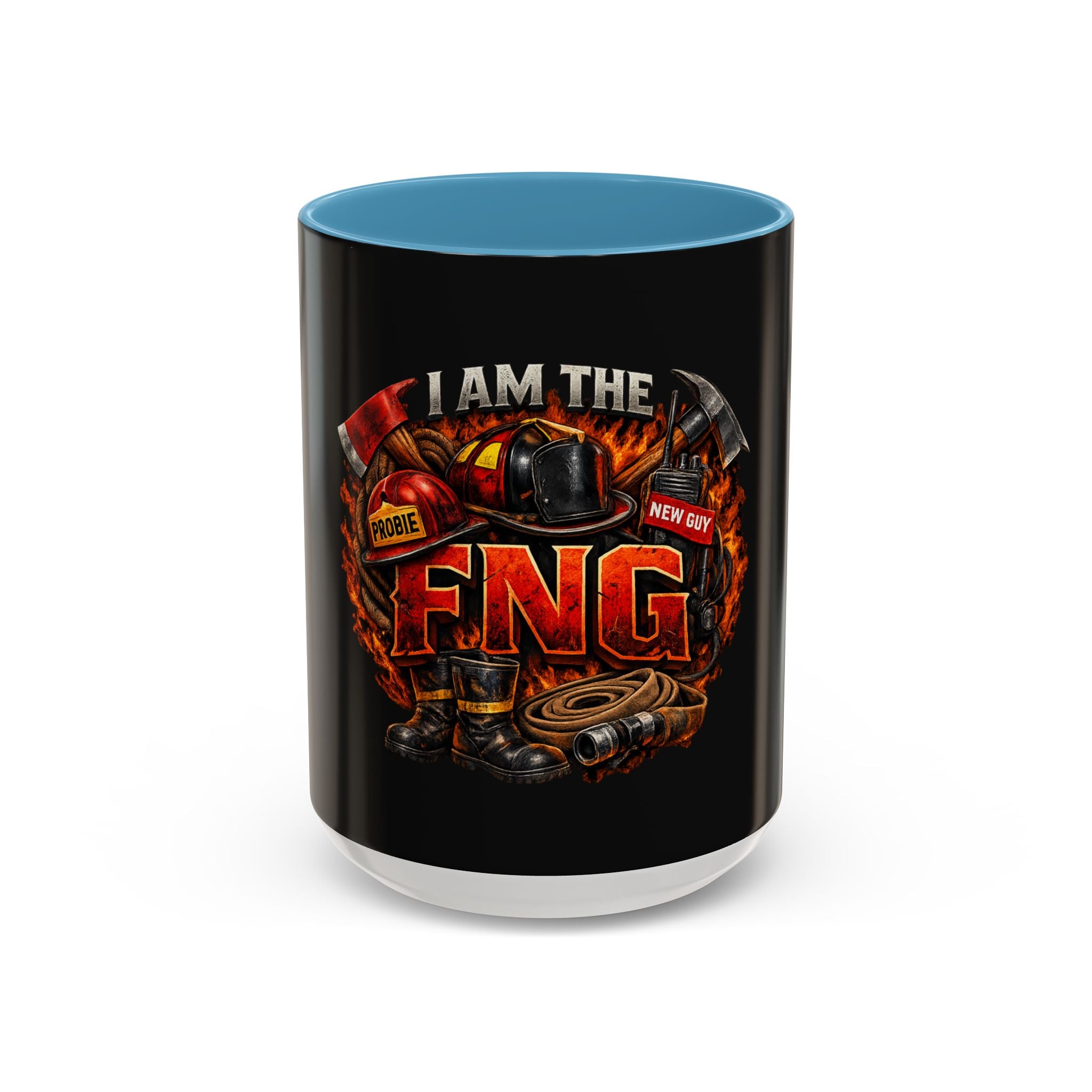 I Am The FNG Coffee Mug — Firefighter New Guy 11/15oz Accent Mug