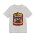 My Heart Belongs to a Firefighter T-Shirt