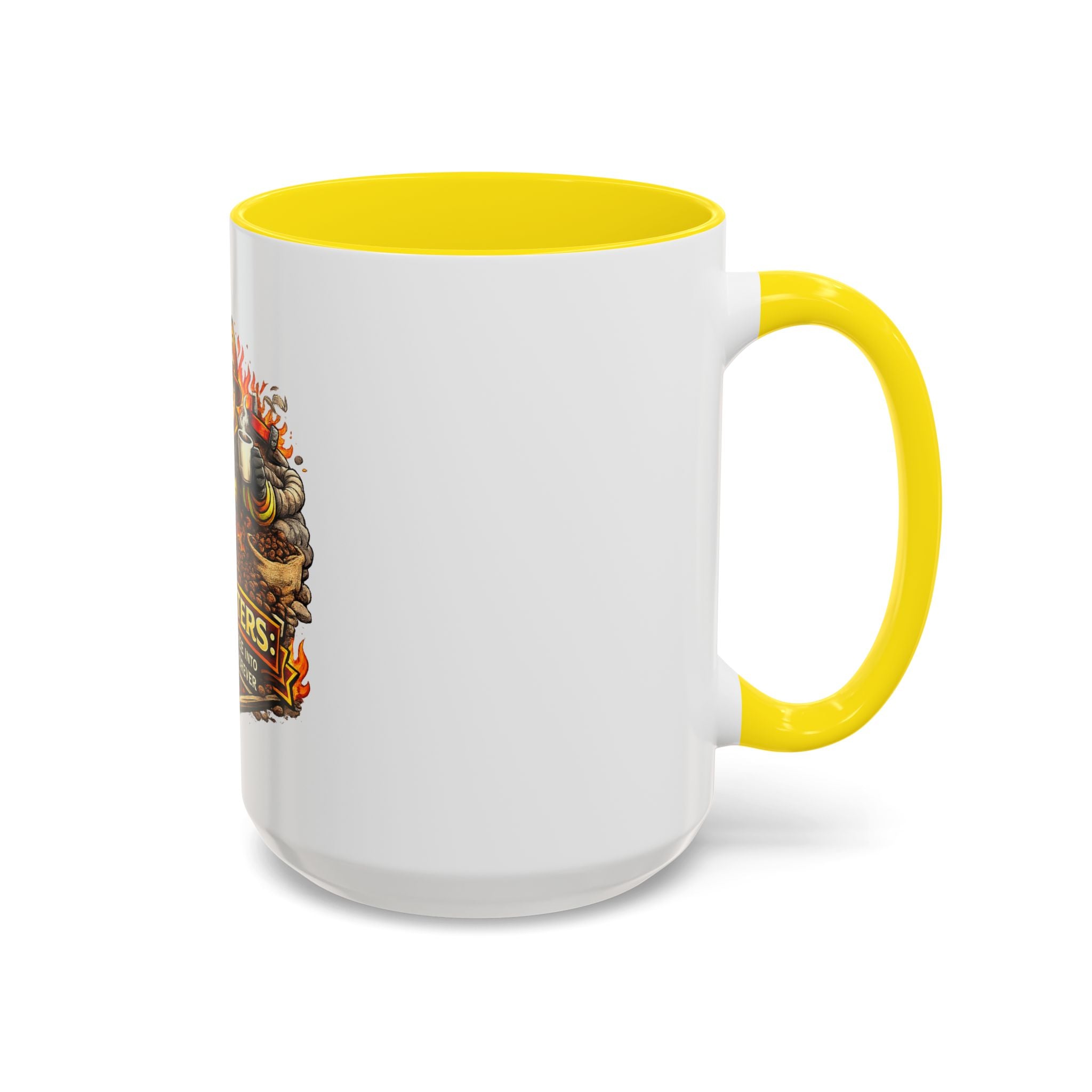 Firefighters Coffee Mug — "Turning Coffee Into Courage Since Forever" (11/15oz)