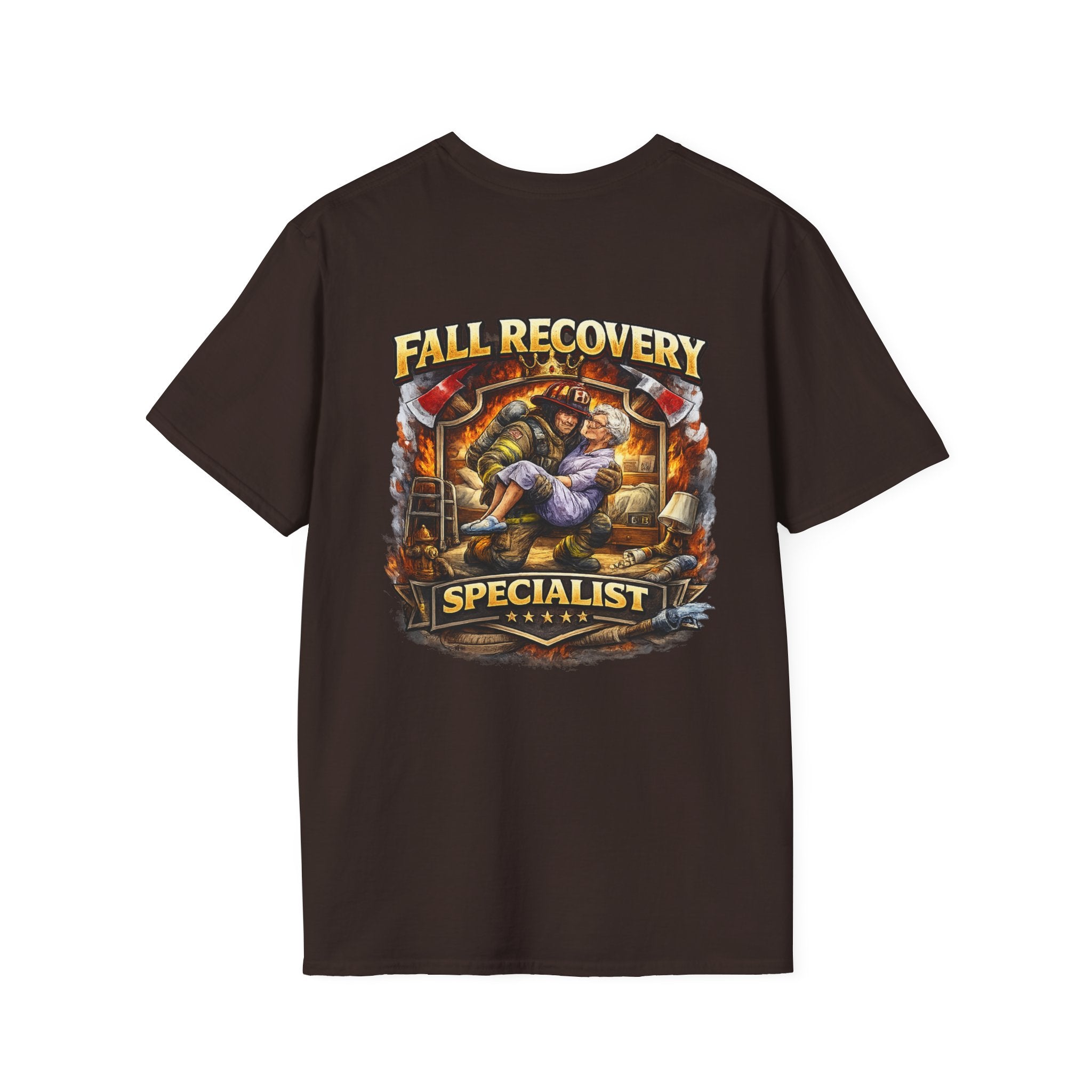 Fall Recovery Specialist T‑Shirt — Rescue & Recovery Worker Tee