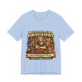 Firefighter Wife T‑Shirt - "My Husband is a Polygamist" Humor Tee (He’s Married to Me & the Fire Service)