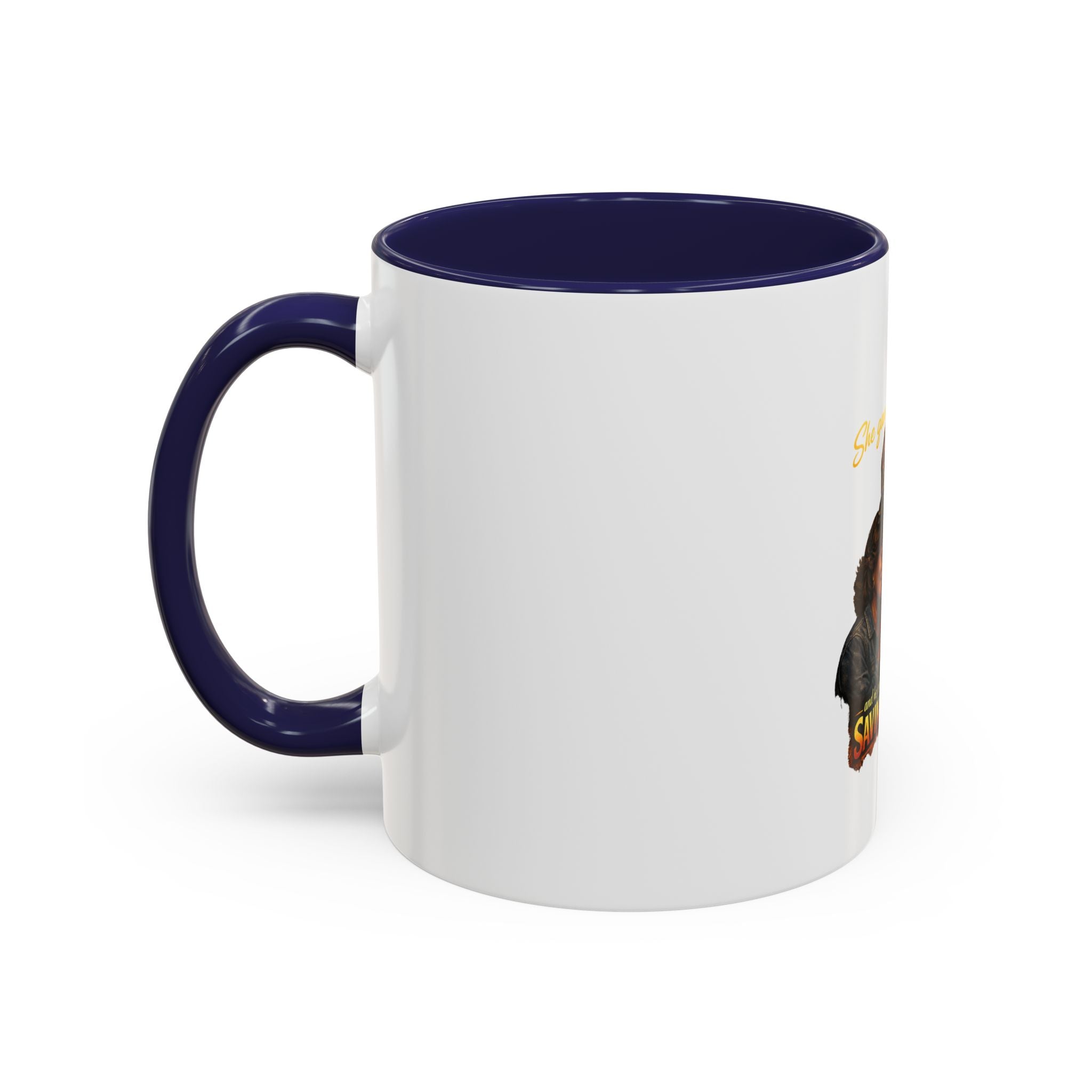 Firefighter Coffee Mug — "She Gave Him Life... He Chose to Spend It Saving Others" Tribute