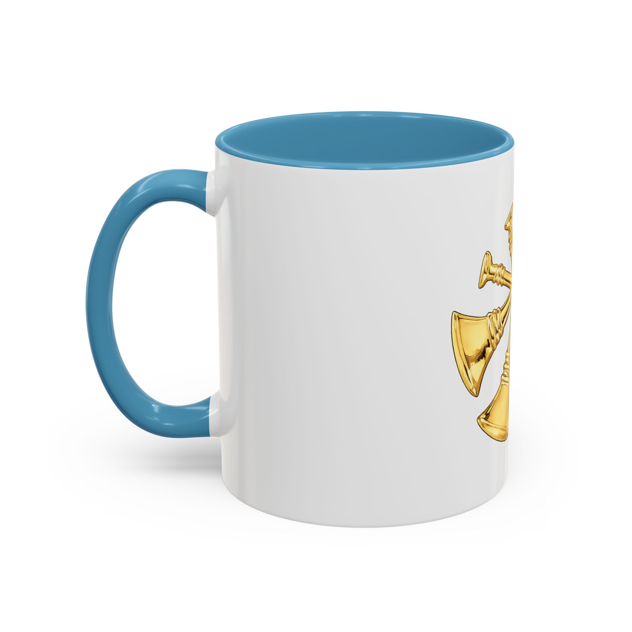 Deputy/Assistant Fire Chief Accent Coffee Mug — Firefighter Rank Insignia (11/15 oz)