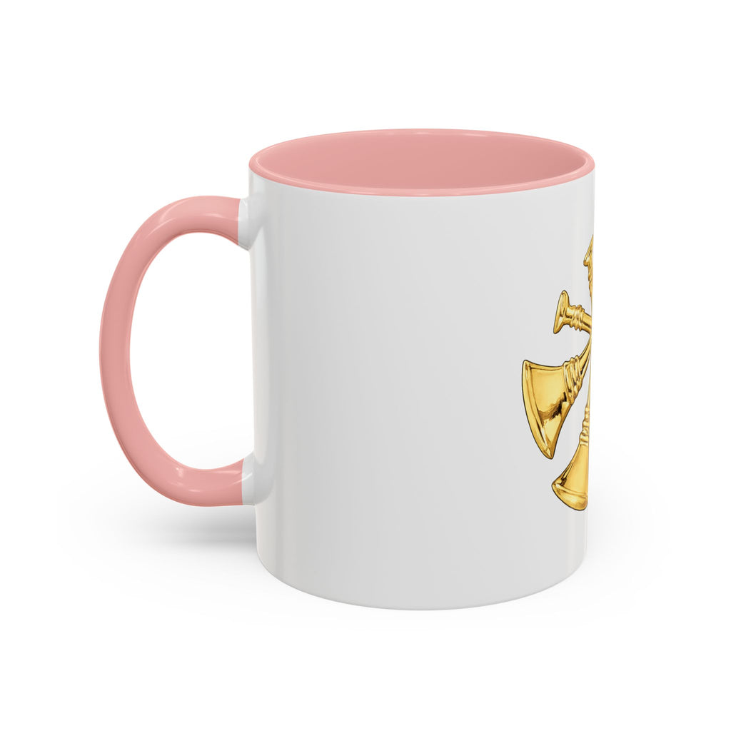 Deputy/Assistant Fire Chief Accent Coffee Mug — Firefighter Rank Insignia (11/15 oz)