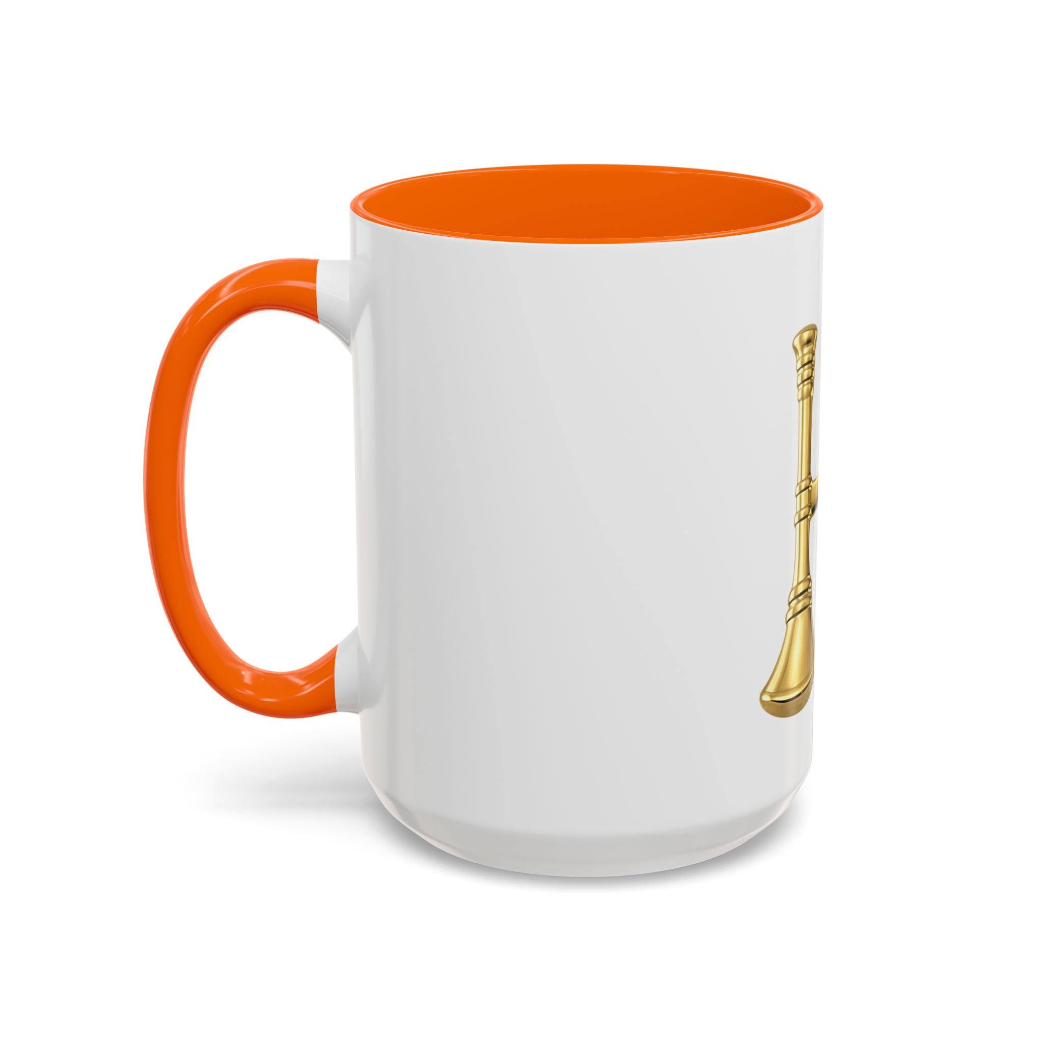 Fire Captain Accent Coffee Mug — Fire Captain Rank Emblem (11/15 oz)