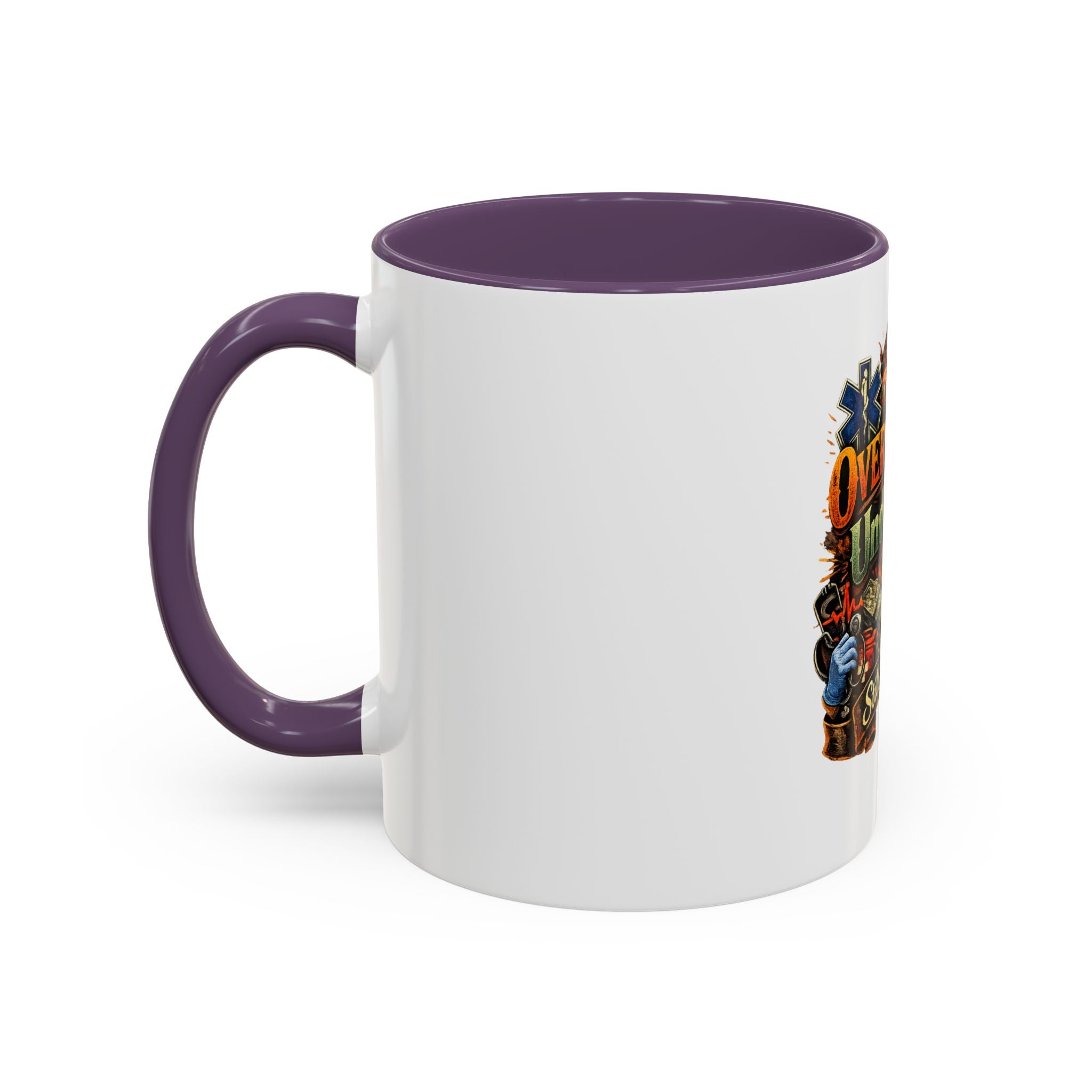 Overworked Underpaid Coffee Mug – "Still Worth It" Rustic Gift for Workers