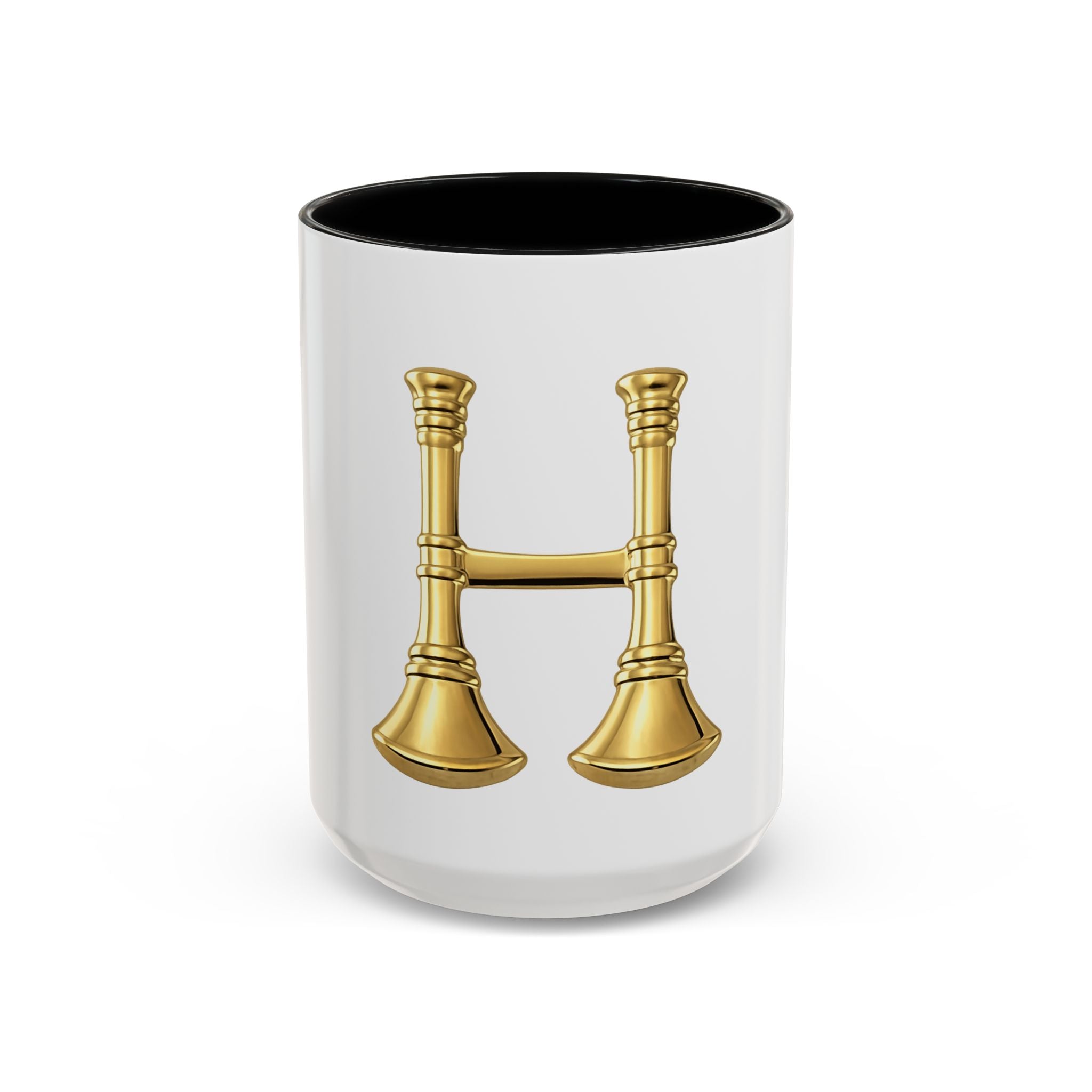 Fire Captain Accent Coffee Mug — Fire Captain Rank Emblem (11/15 oz)