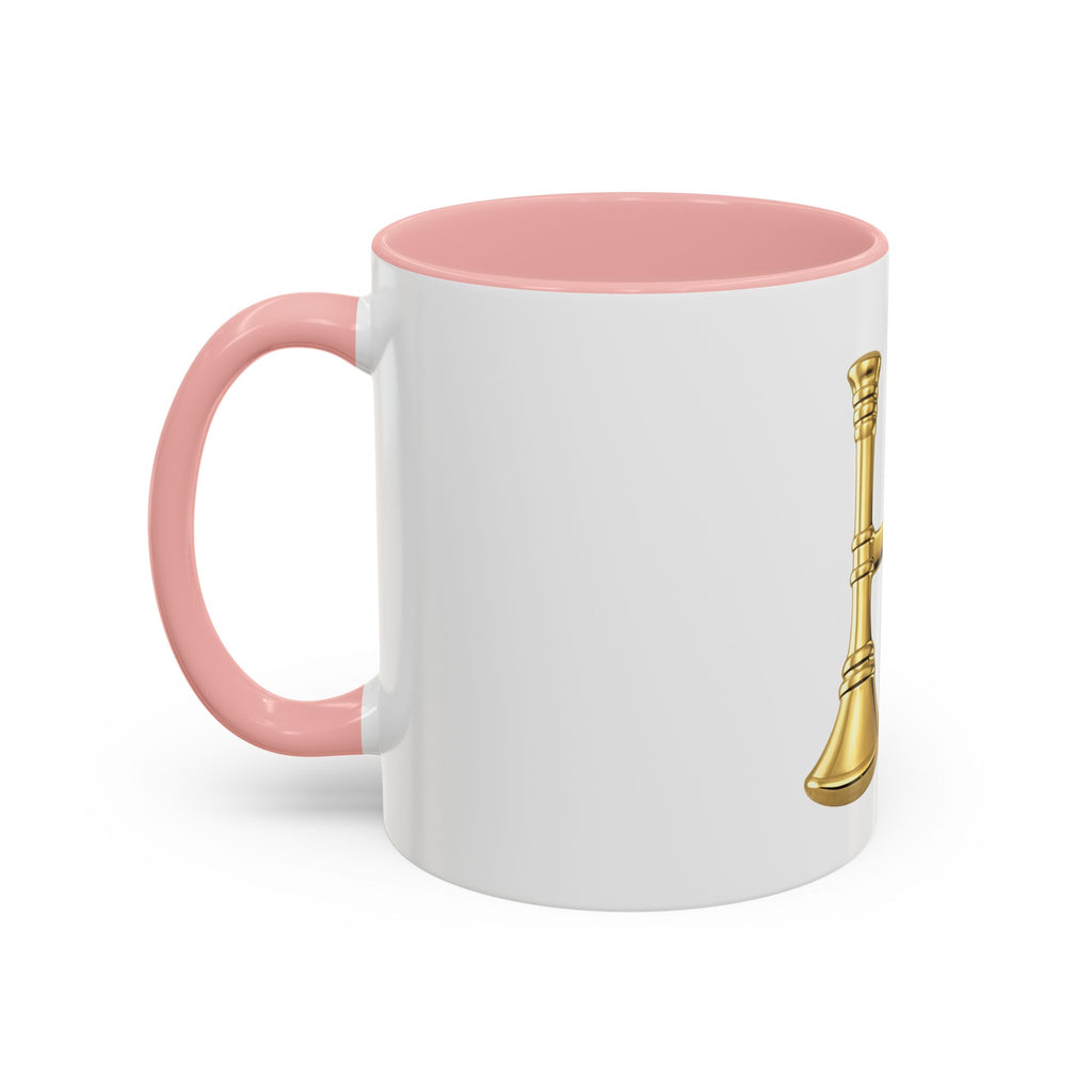 Fire Captain Accent Coffee Mug — Fire Captain Rank Emblem (11/15 oz)