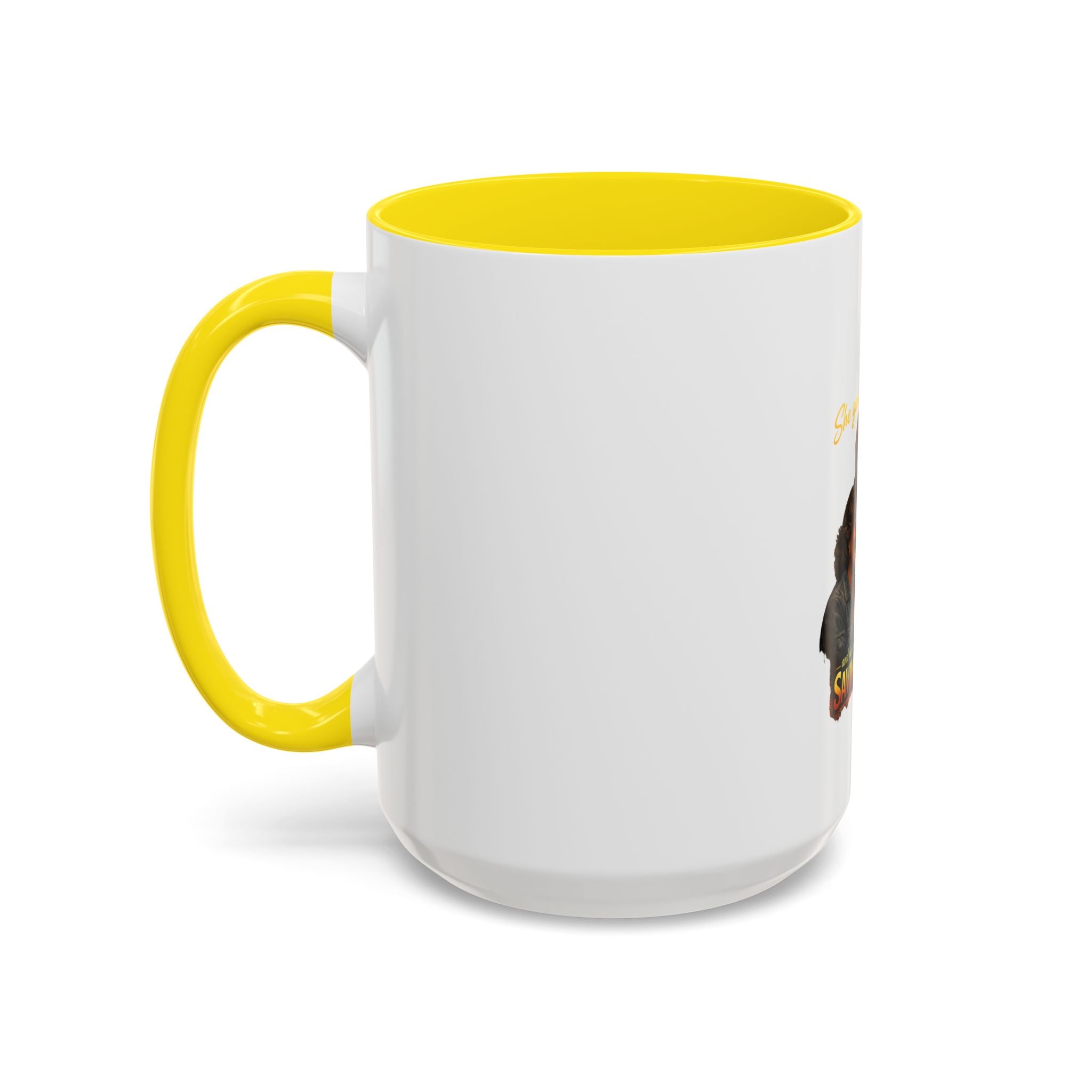 Firefighter Coffee Mug — "She Gave Him Life... He Chose to Spend It Saving Others" Tribute