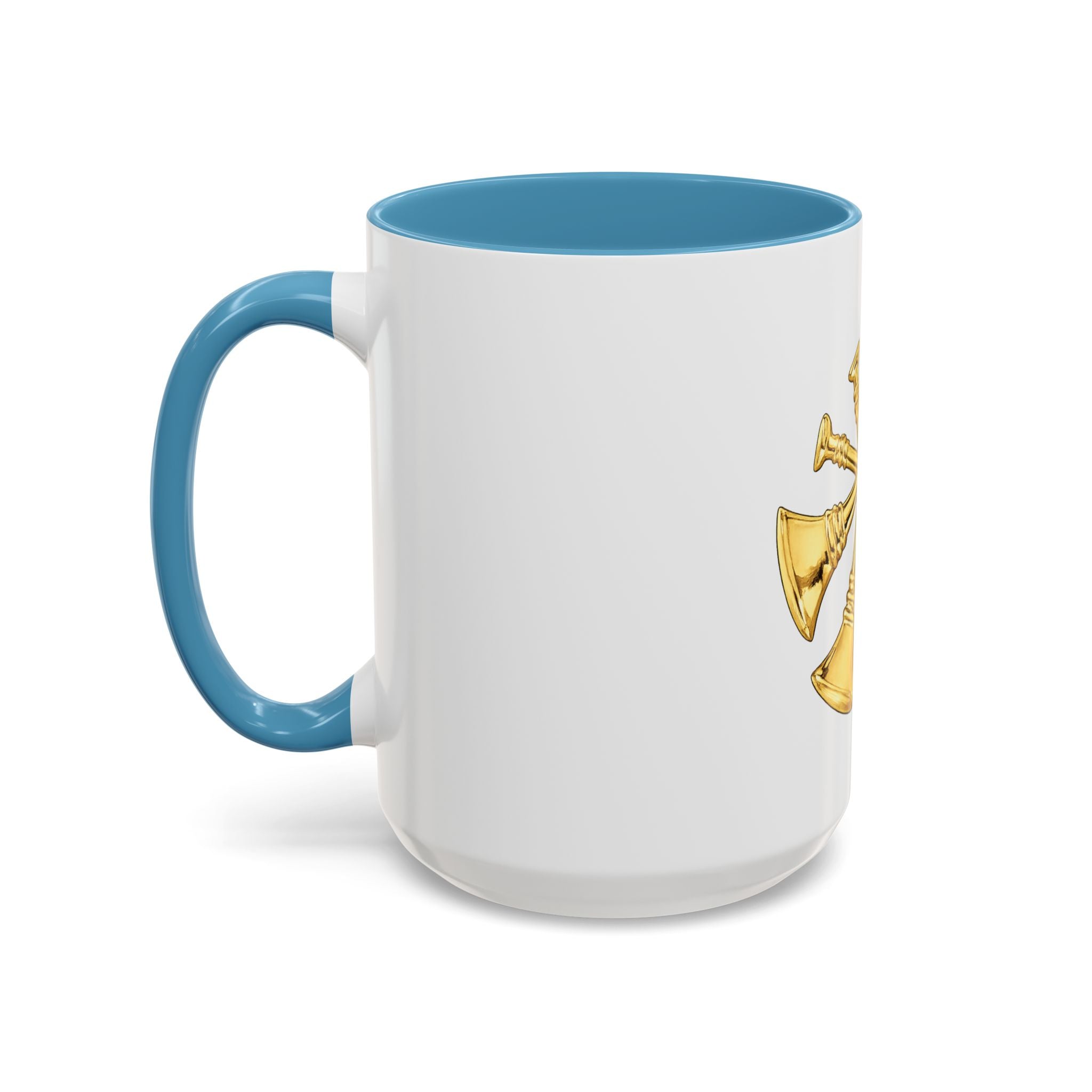 Deputy/Assistant Fire Chief Accent Coffee Mug — Firefighter Rank Insignia (11/15 oz)