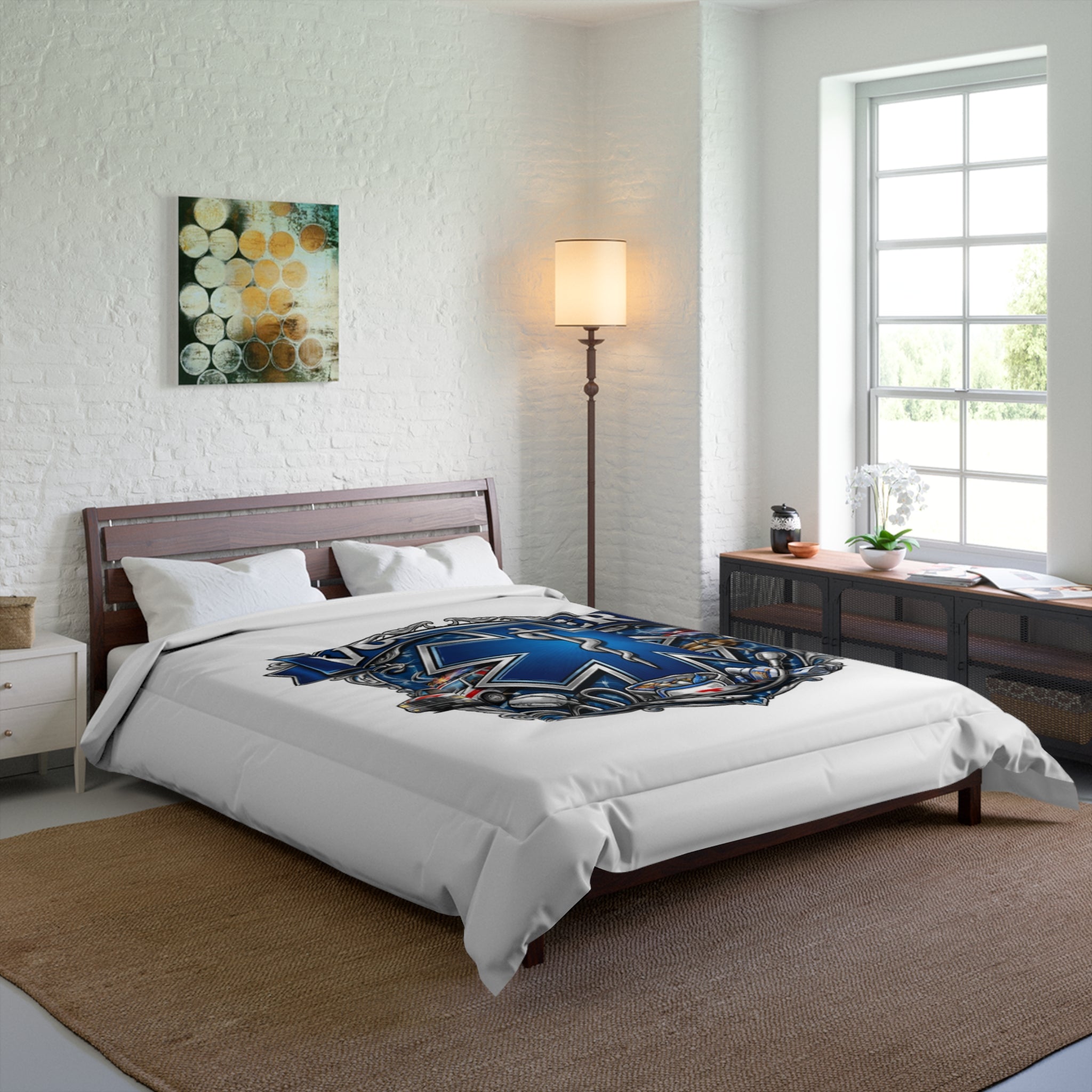 Volunteer EMT Comforter – Star of Life Medical Patch Bedding