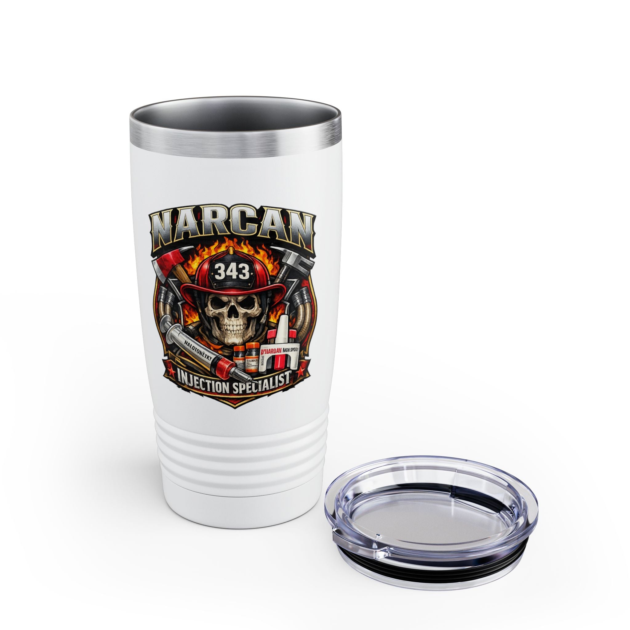 Narcan Injection Specialist Tumbler — 20oz Insulated Fire/Medical/EMS Travel Cup