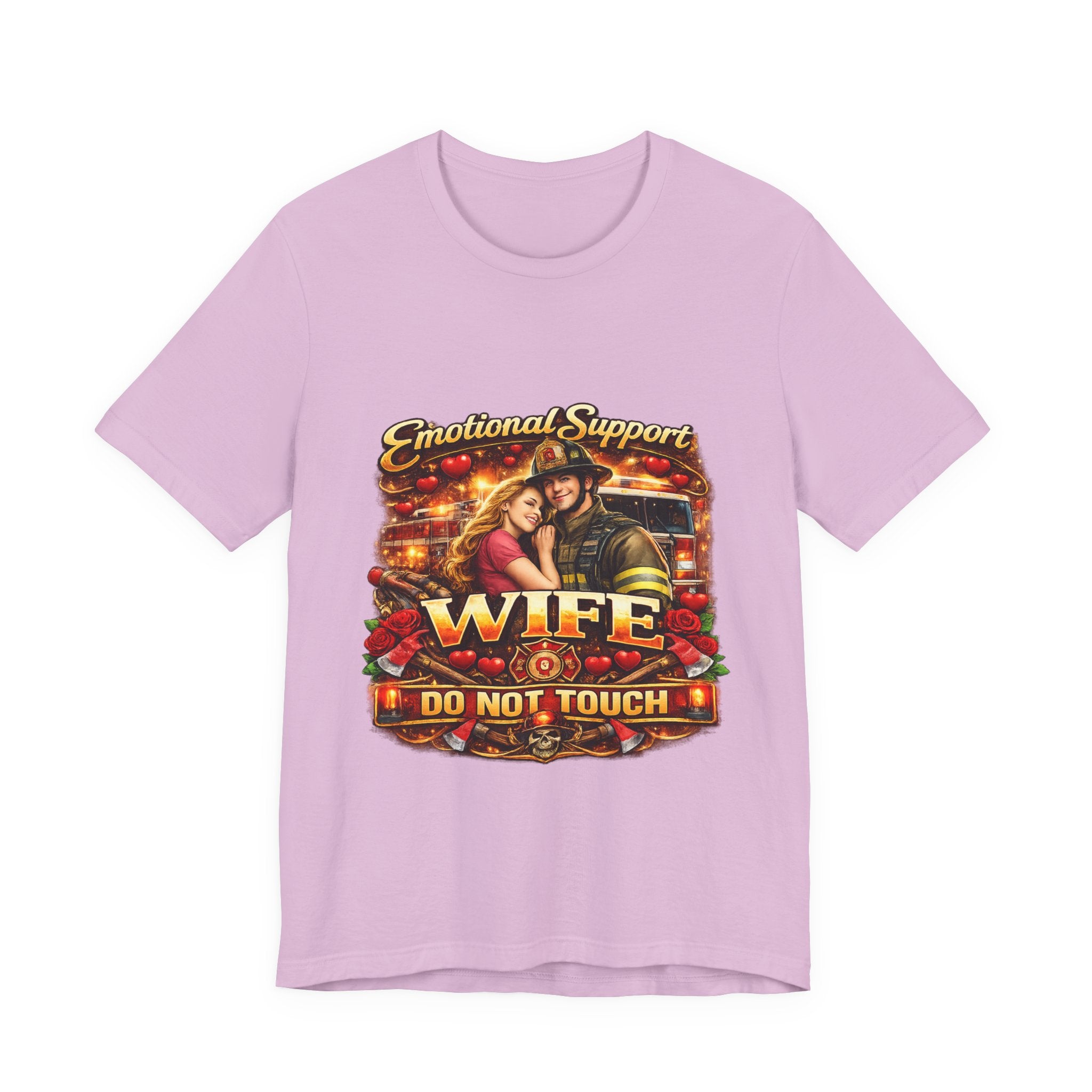 Emotional Support Wife T-Shirt – "Do Not Touch" Graphic Tee