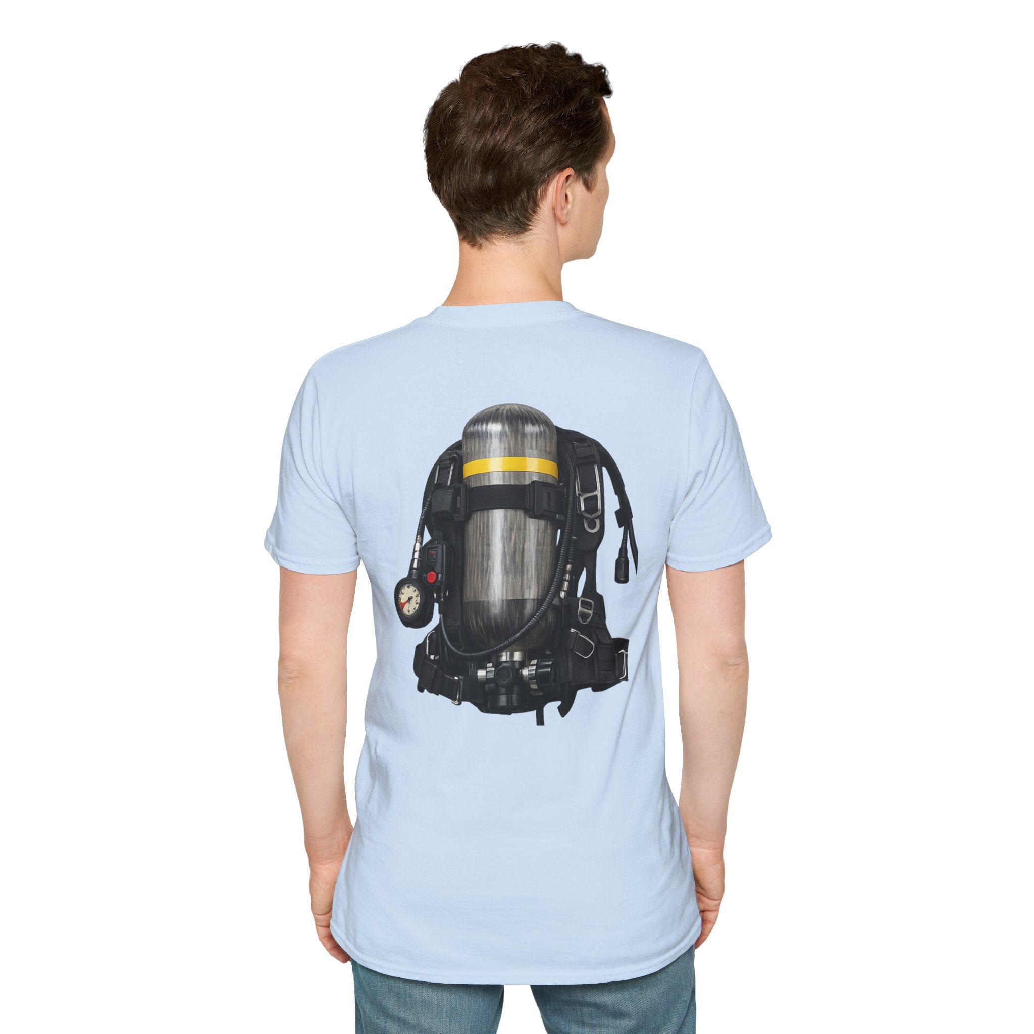 Firefighter SCBA T-Shirt – Self Contained Breathing Apparatus Tee