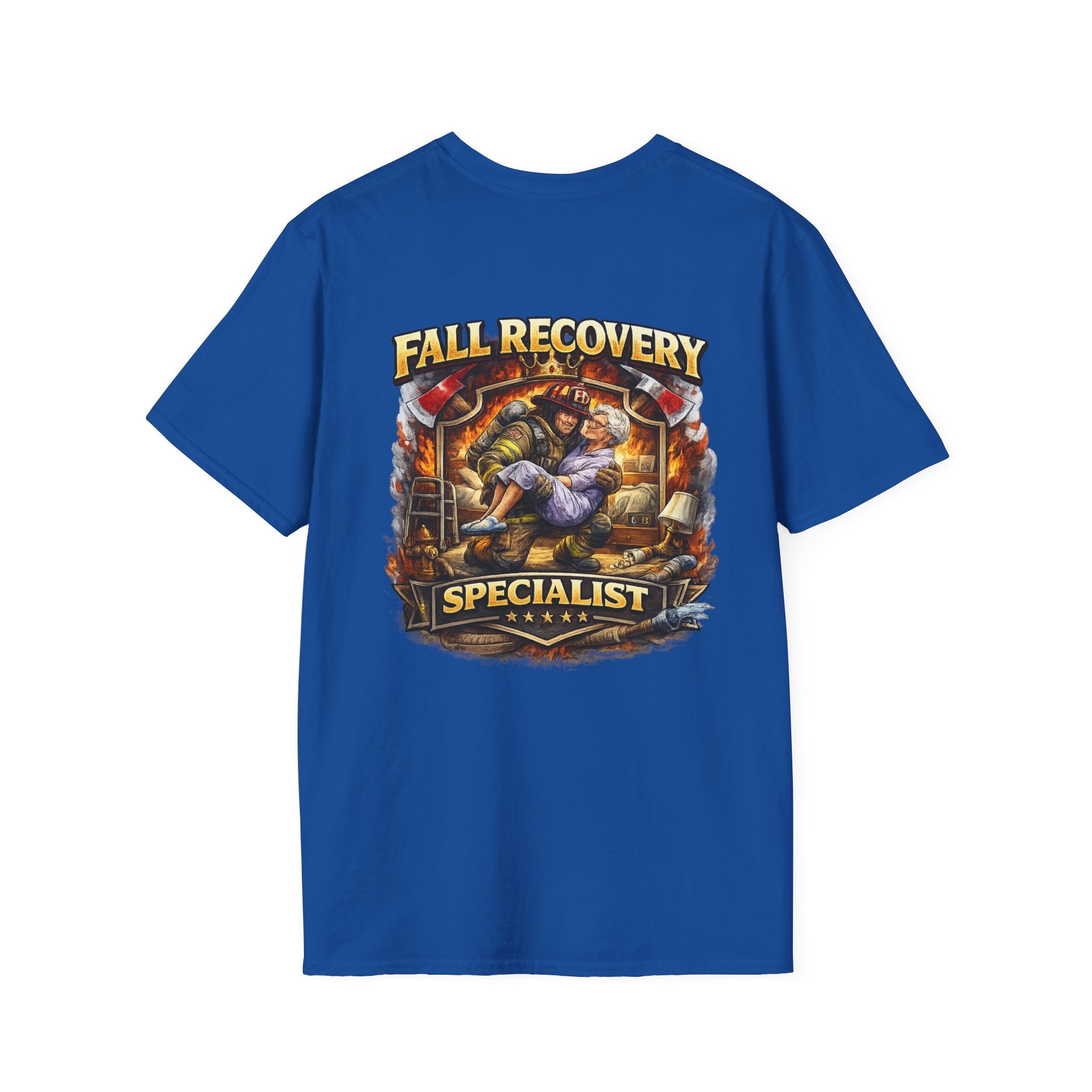 Fall Recovery Specialist T‑Shirt — Rescue & Recovery Worker Tee