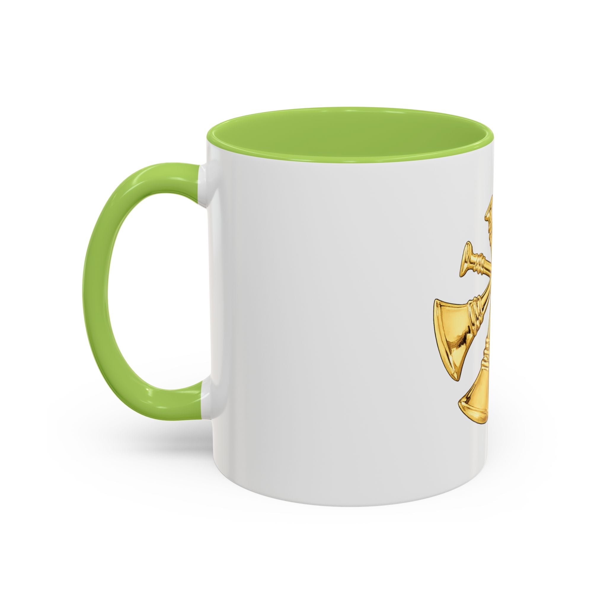 Deputy/Assistant Fire Chief Accent Coffee Mug — Firefighter Rank Insignia (11/15 oz)