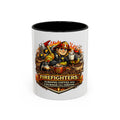 Firefighters Coffee Mug — "Turning Coffee Into Courage Since Forever" (11/15oz)