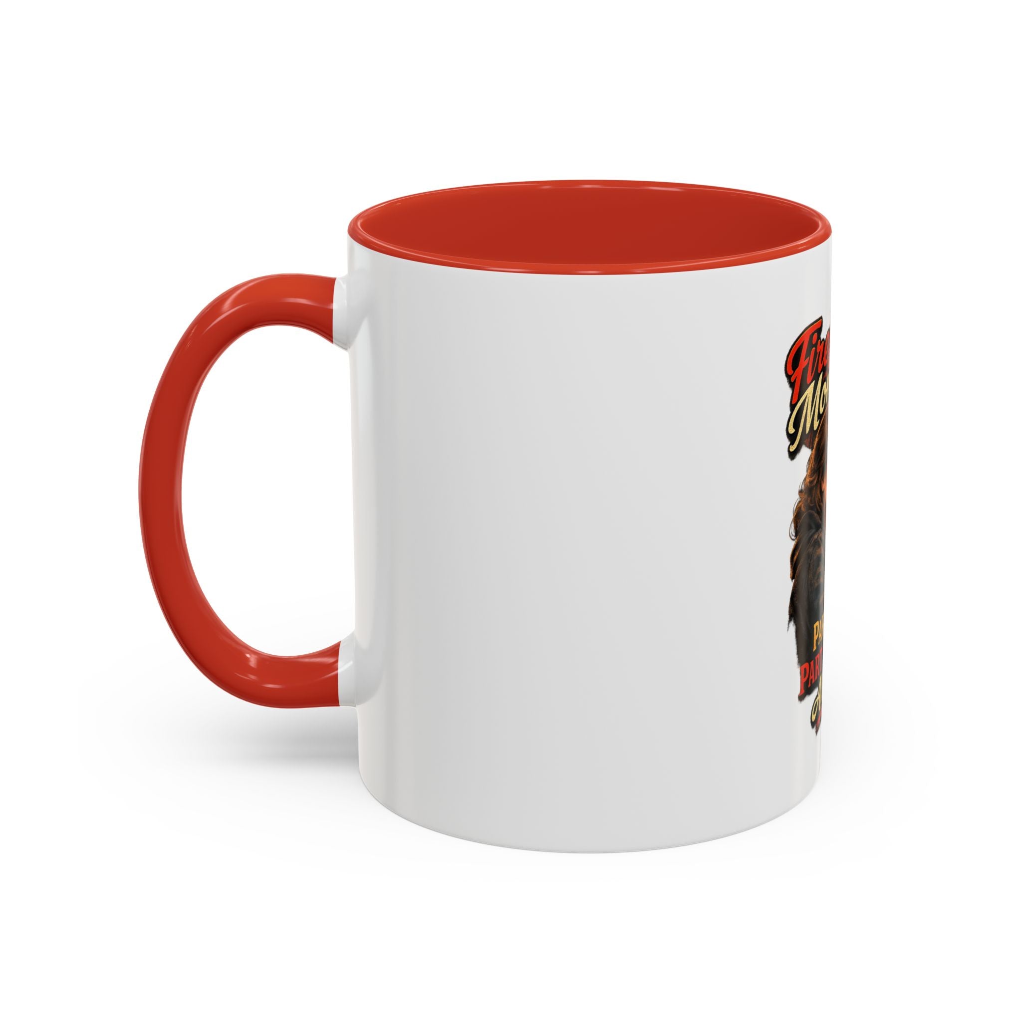 Firefighter Mom Coffee Mug — "Part Pride, Part Strength, All Love" (11/15oz)