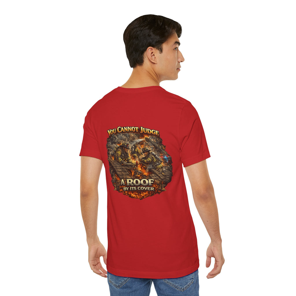 Firefighter Roof Ventilation T-Shirt — Roof Venting Firefighter Tee